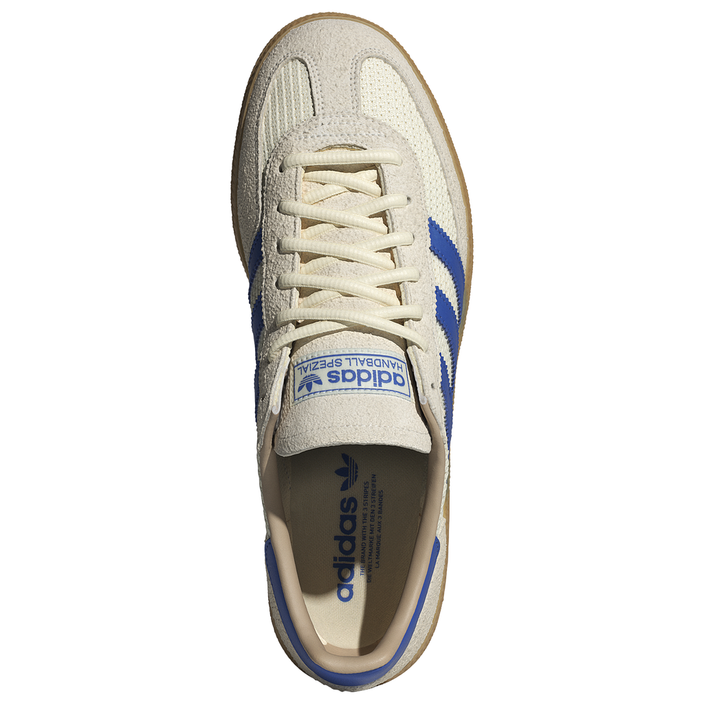 [JS3865] MENS ADIDAS HANDBALL SPEZIAL 'CREAM WHITE BLUE WARM SANDSTONE'