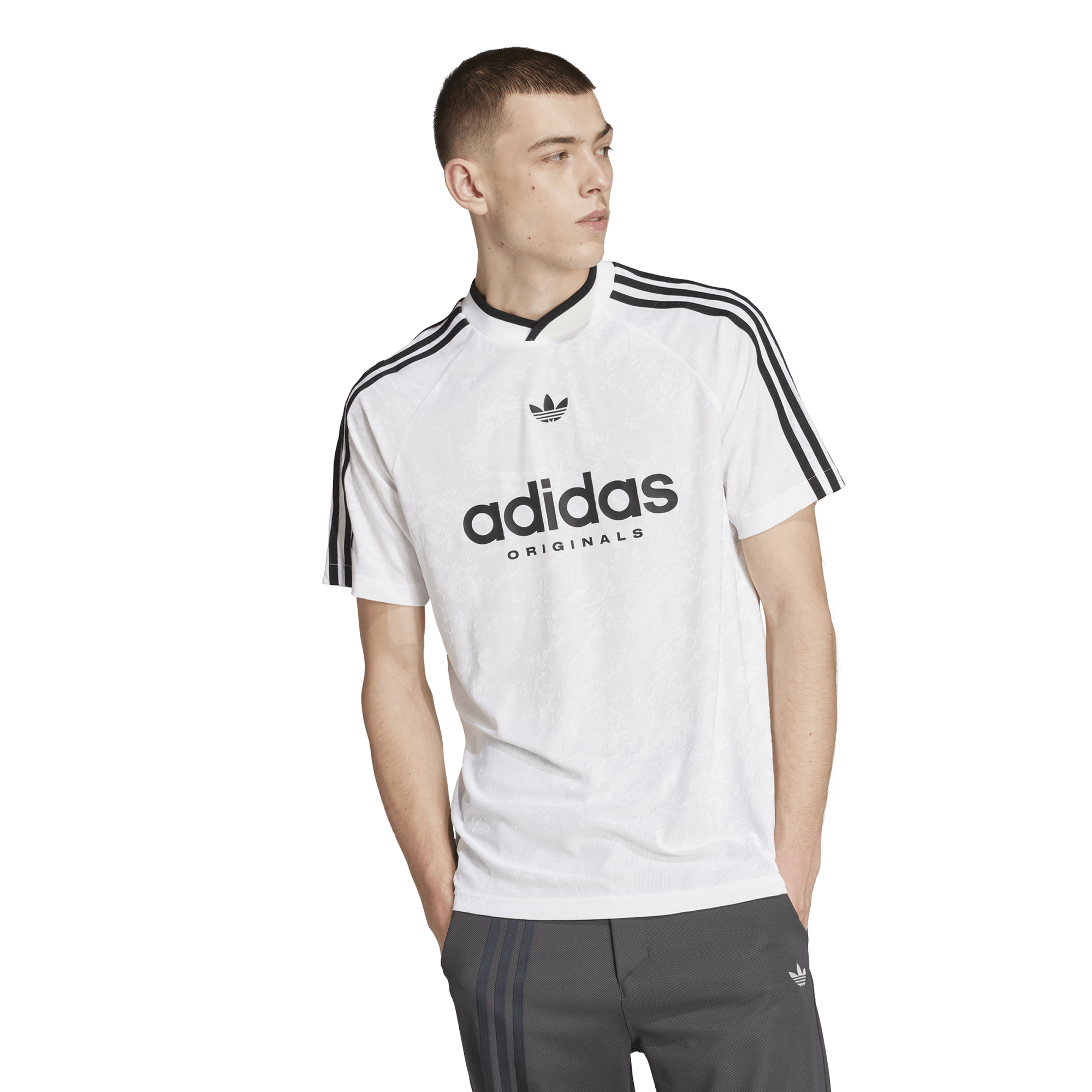 [JW3906] MENS ADIDAS FOOTBALL JERSEY