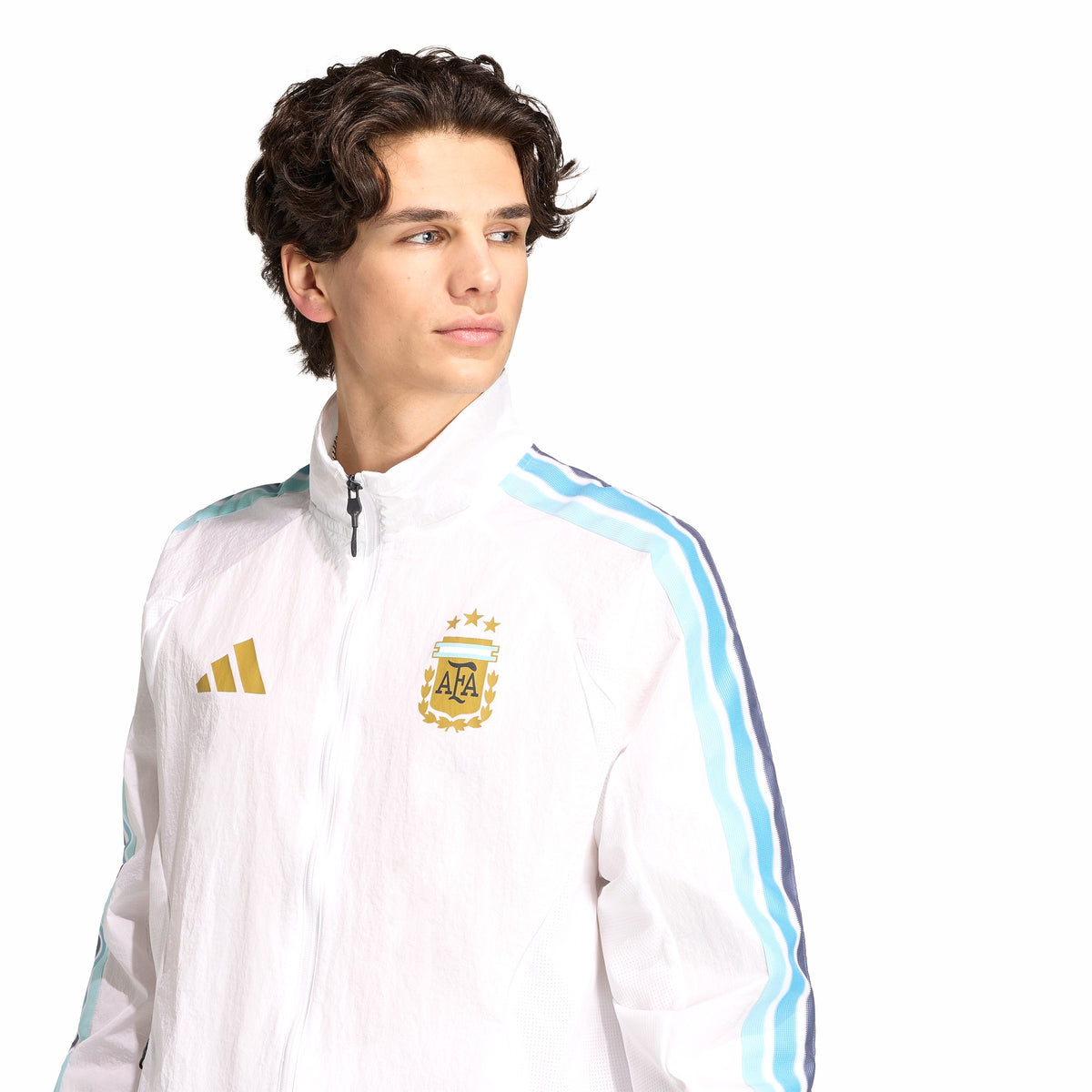 Mens Adidas Argentina Home Anthem Jacket 6