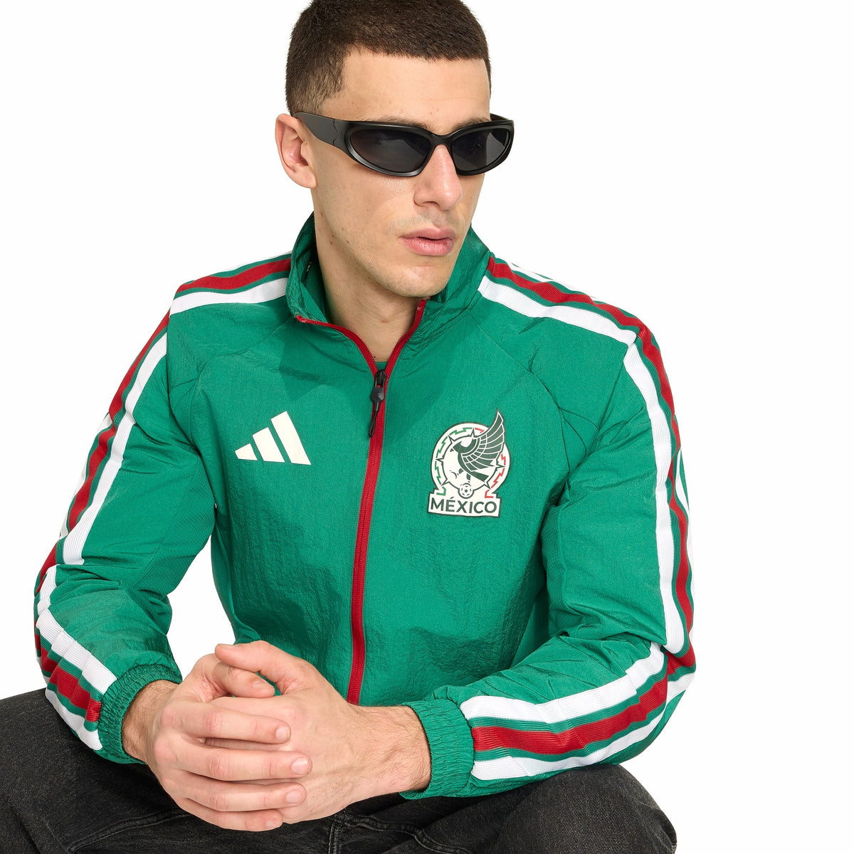 Mens Adidas Mexico Home Anthem Jacket 6
