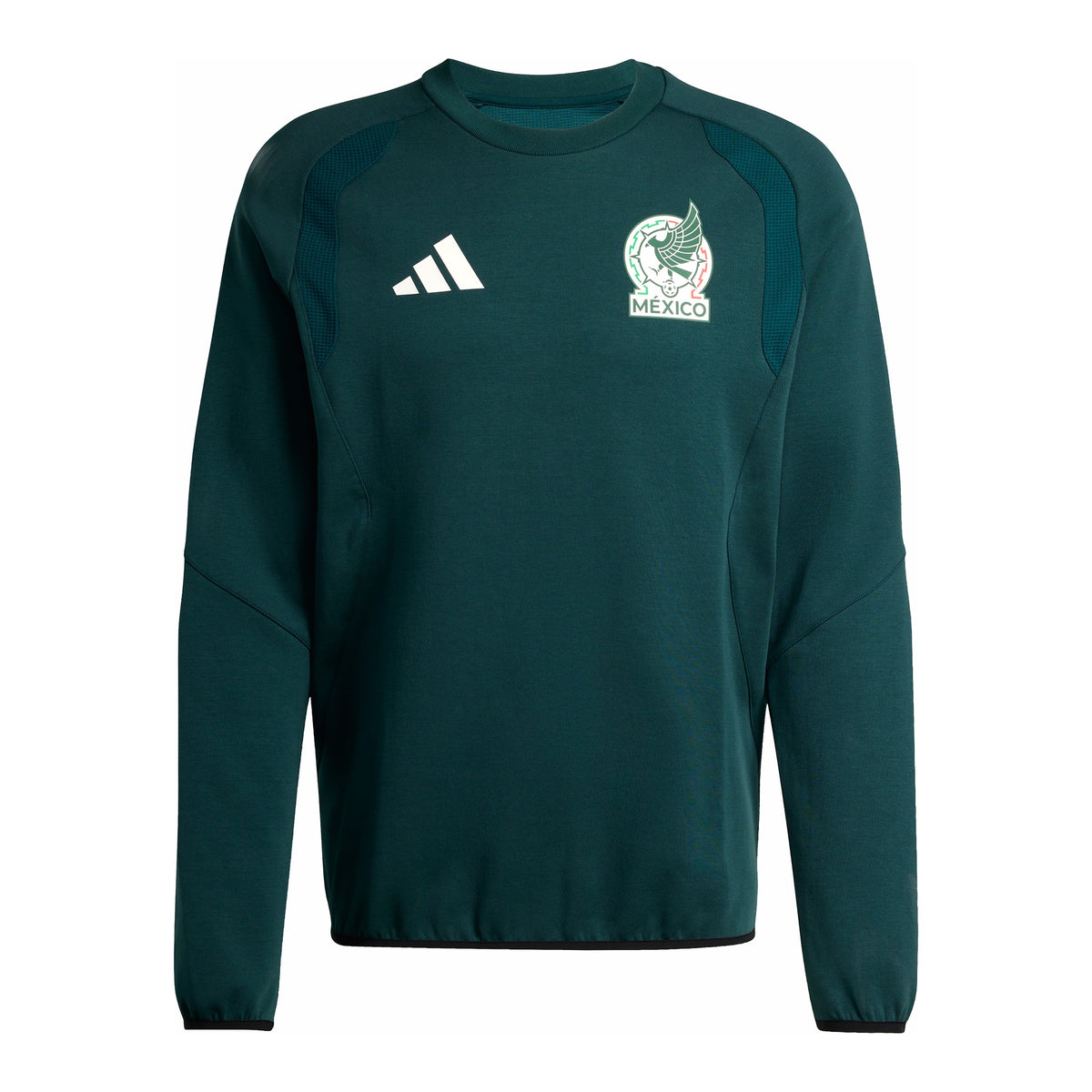Mens Adidas Mexico Tiro Travel Crew Sweatshirt 1