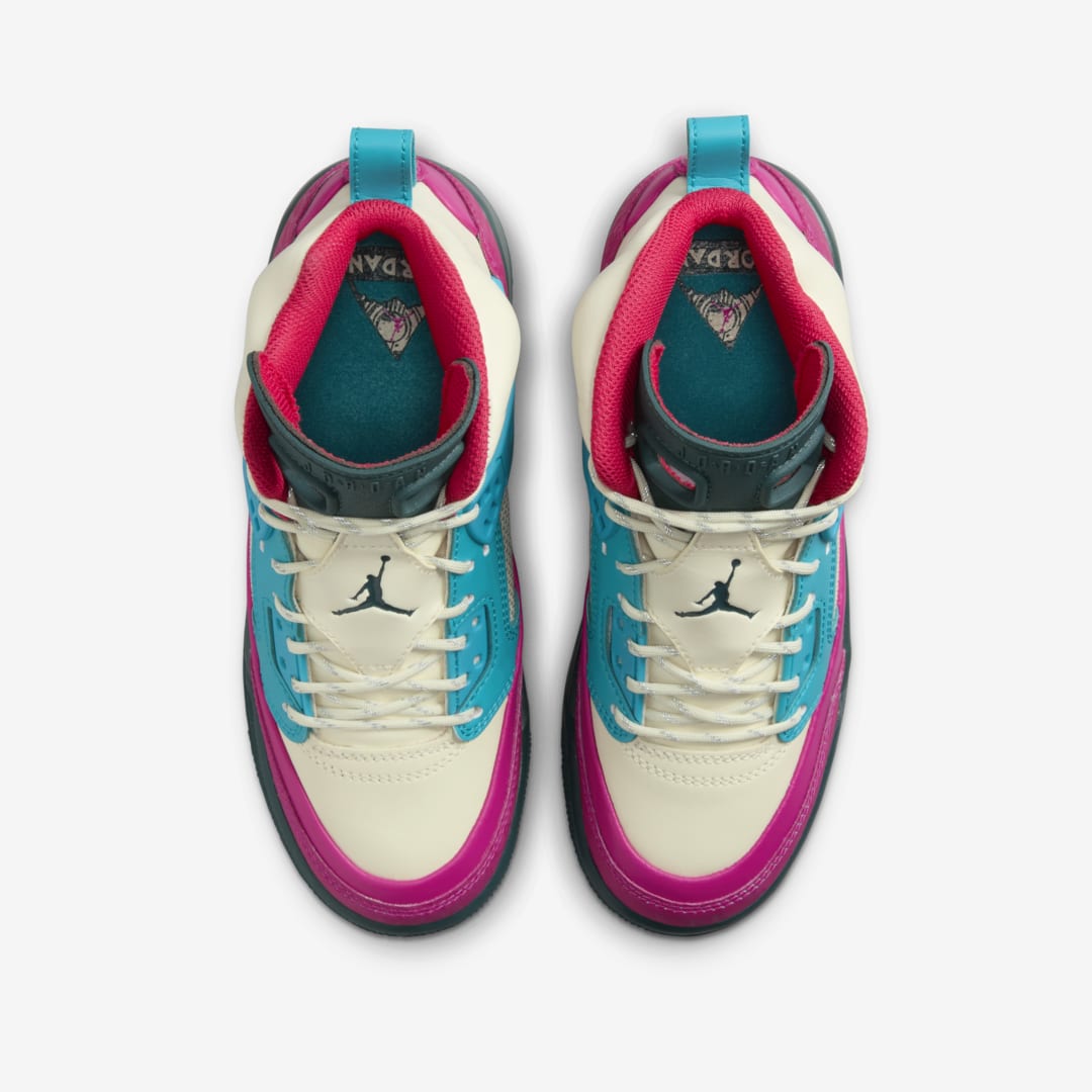 [FD4653-163] GRADE SCHOOL AIR JORDAN WINTERIZED SPIZIKE GS 'COCONUT MILK ACTIVE PINK'
