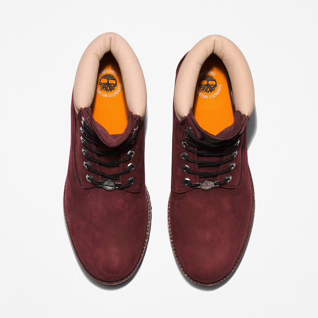 [TB0A2M1KC60] MENS TIMBERLAND 6 INCH PREMIUM BOOT 'BURGUNDY'