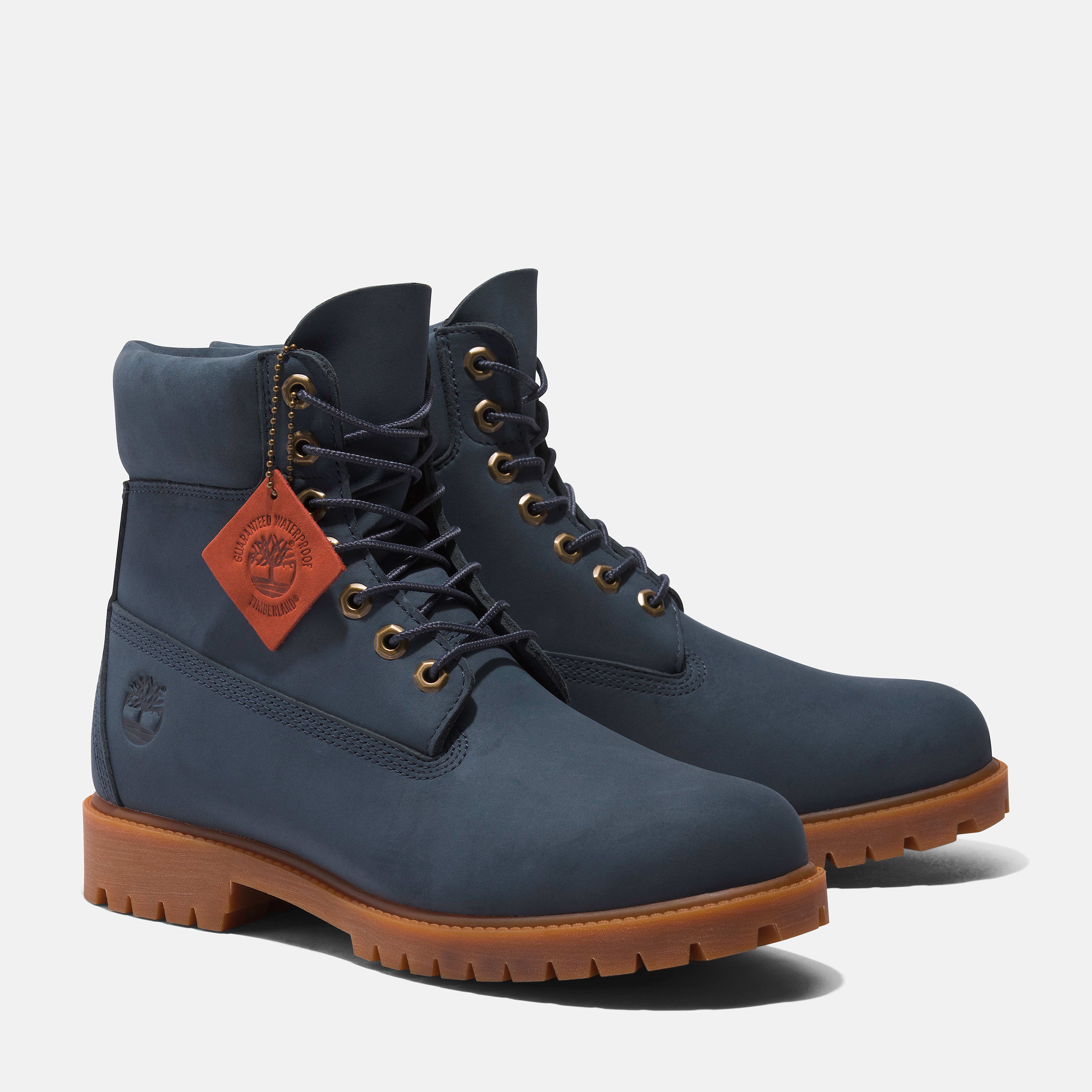 [TB0A2N48EP2] MENS TIMBERLAND 6 INCH PREMIUM BOOT 'DARK BLUE'