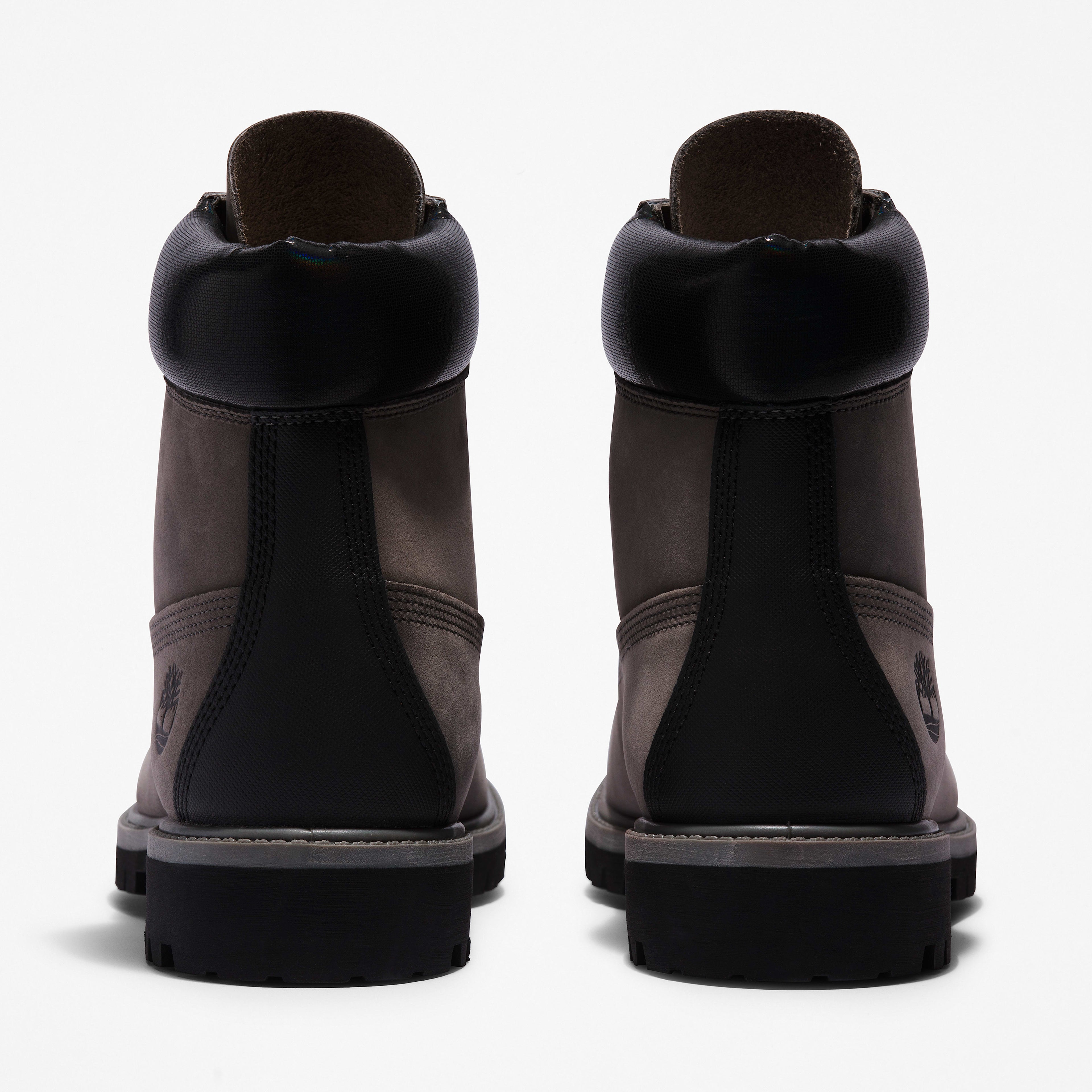 [TB0A2HMK033] MENS TIMBERLAND 6 INCH PREMIUM BOOT 'DARK GREY BLACK'