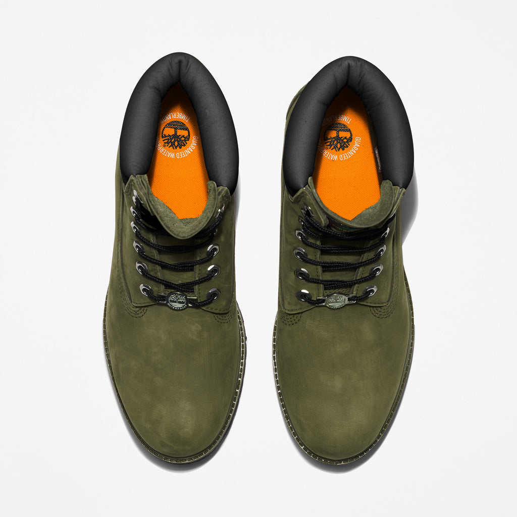 [TB0A2KZQA58] MENS TIMBERLAND 6 INCH PREMIUM BOOT 'DARK GREEN'