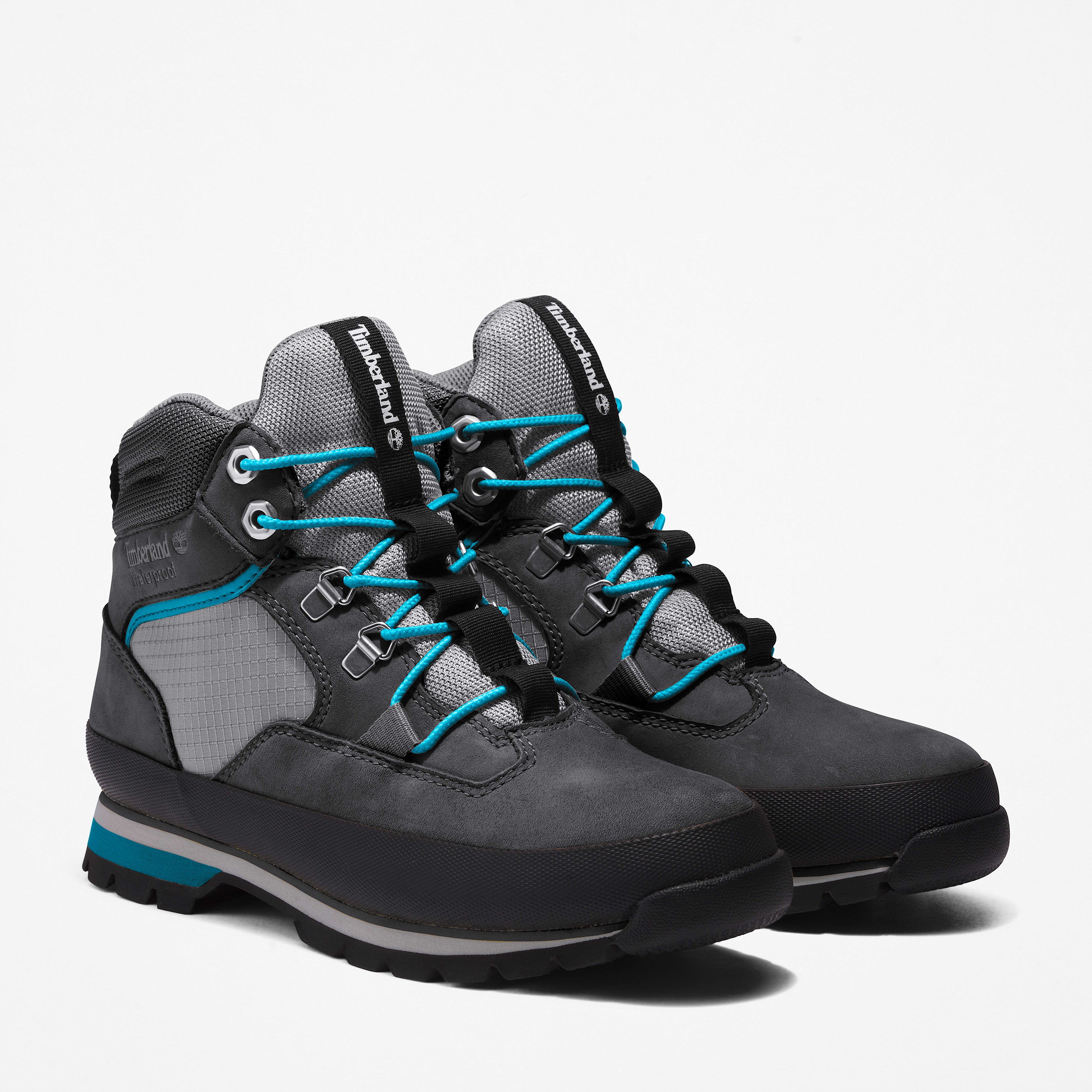 [TB0A43YH001] WOMENS TIMBERLAND EURO HIKER BOOT 'GREY BLACK BLUE'