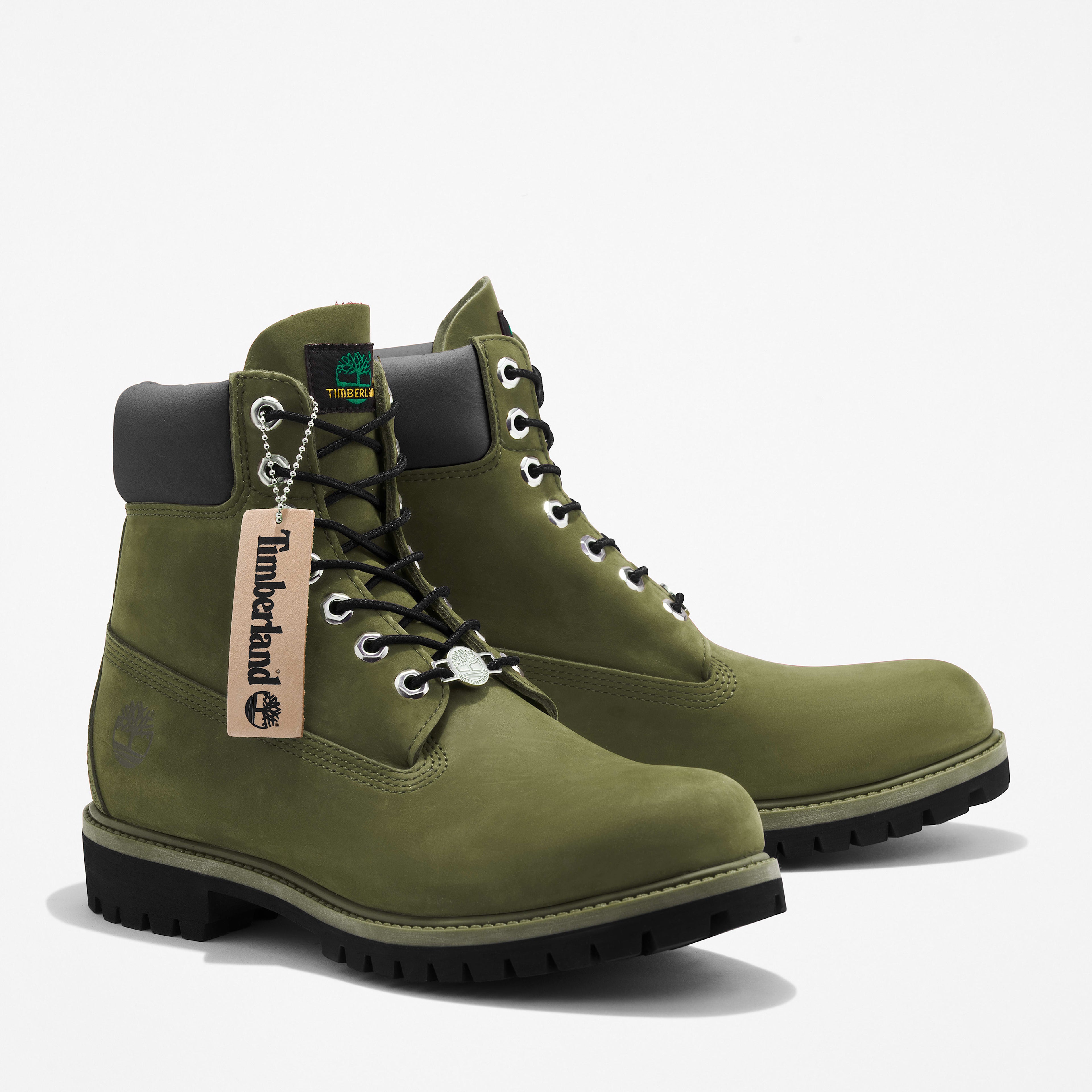 [TB0A2KZQA58] MENS TIMBERLAND 6 INCH PREMIUM BOOT 'DARK GREEN'