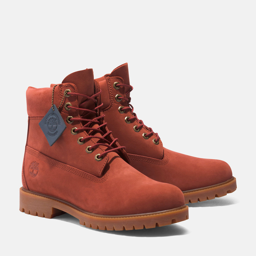[TB0A2N6FEQ1] MENS TIMBERLAND 6 INCH PREMIUM BOOT 'DARK RED'
