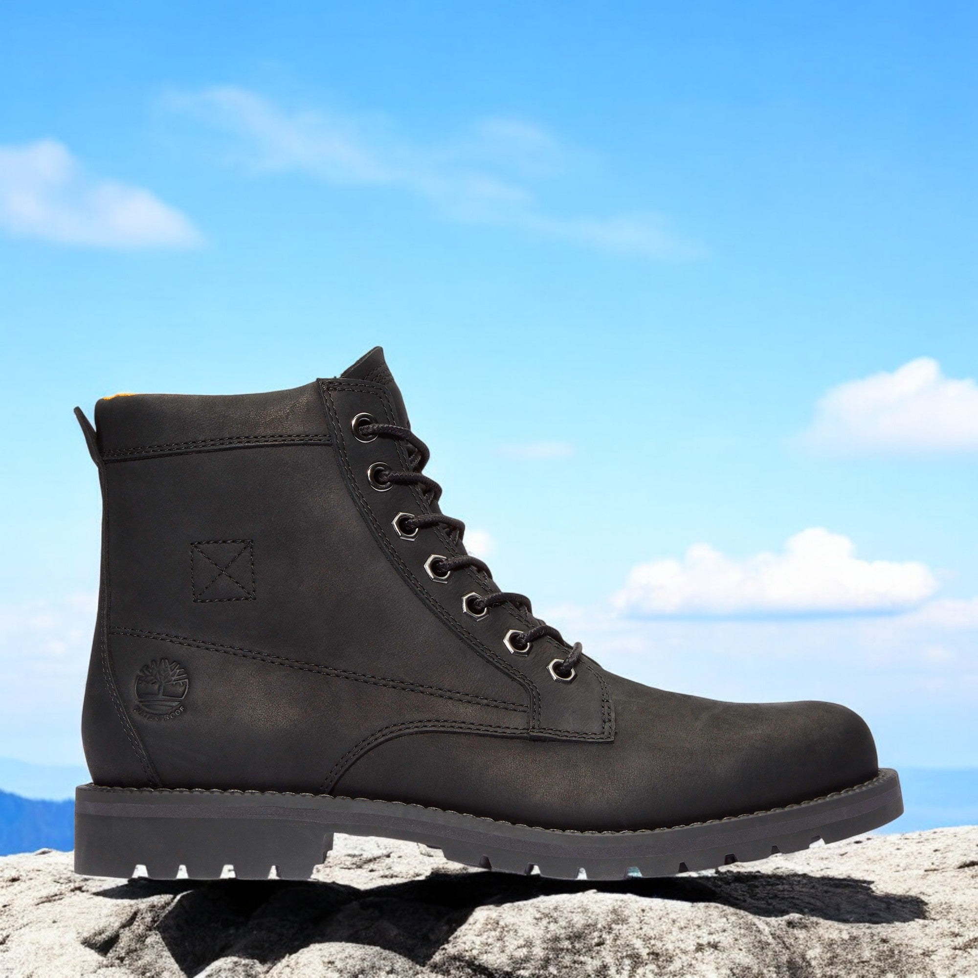 [TB0A44P1015] MENS TIMBERLAND REDWOOD FALLS BOOT WP 'BLACK'