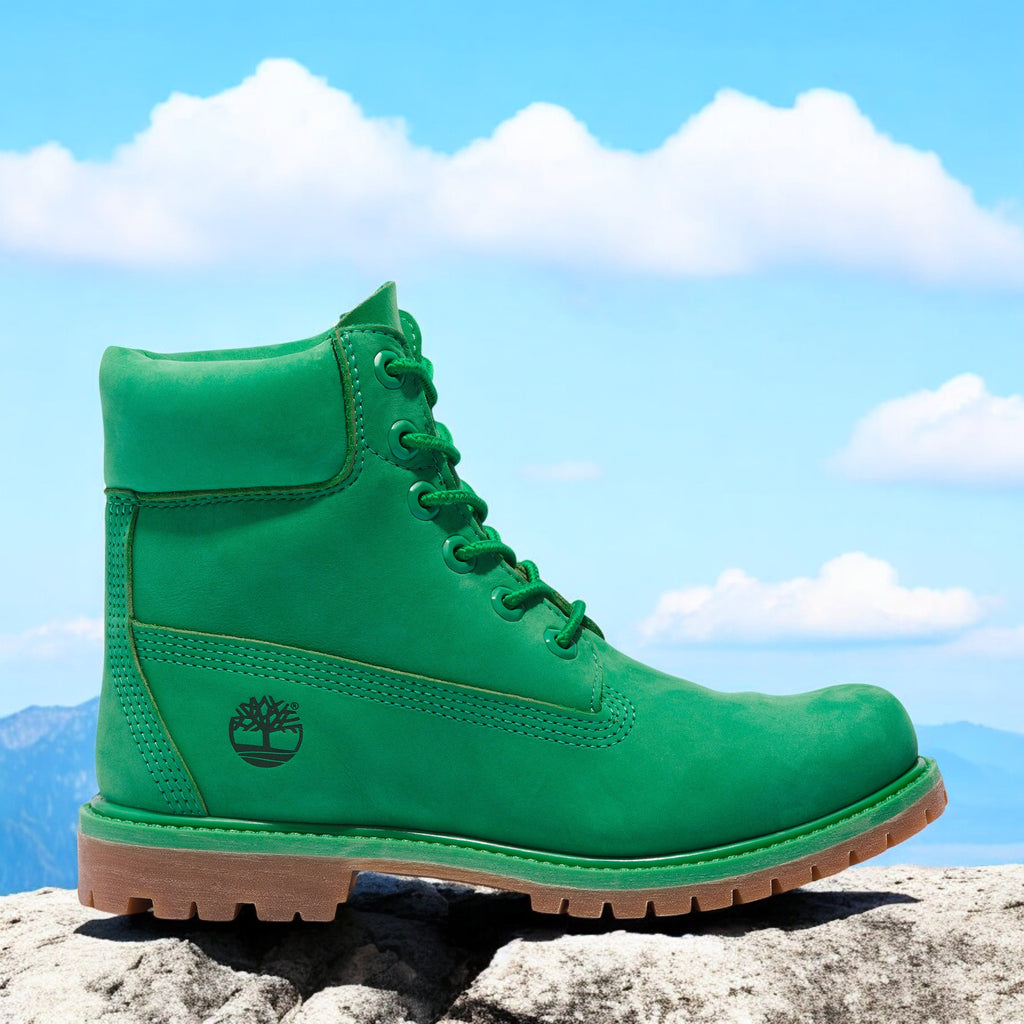 [TB0A413UJ30] WOMENS TIMBERLAND 6 INCH BOOT '50TH ANNIVERSARY - MEDIUM GREEN'