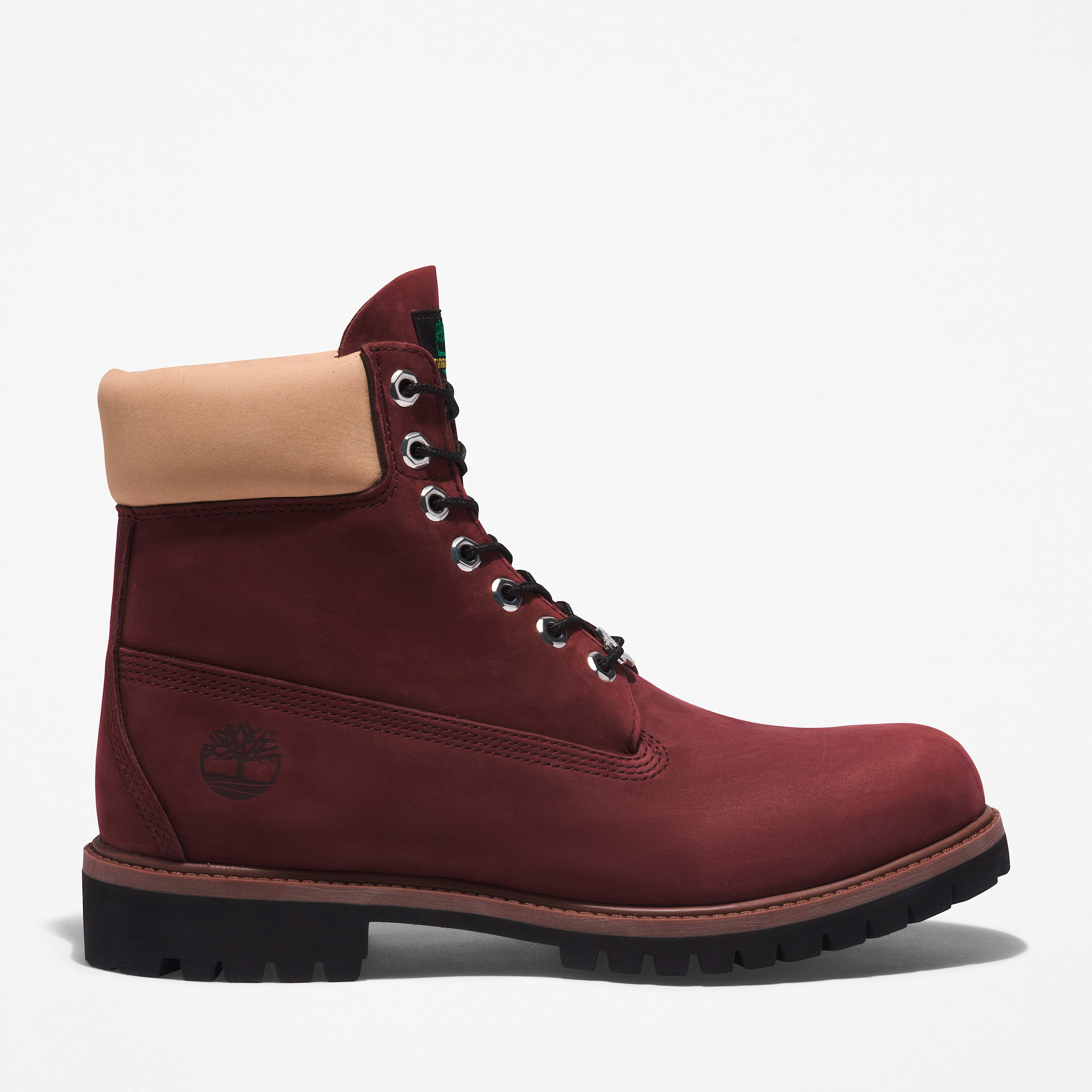 [TB0A2M1KC60] MENS TIMBERLAND 6 INCH PREMIUM BOOT 'BURGUNDY'
