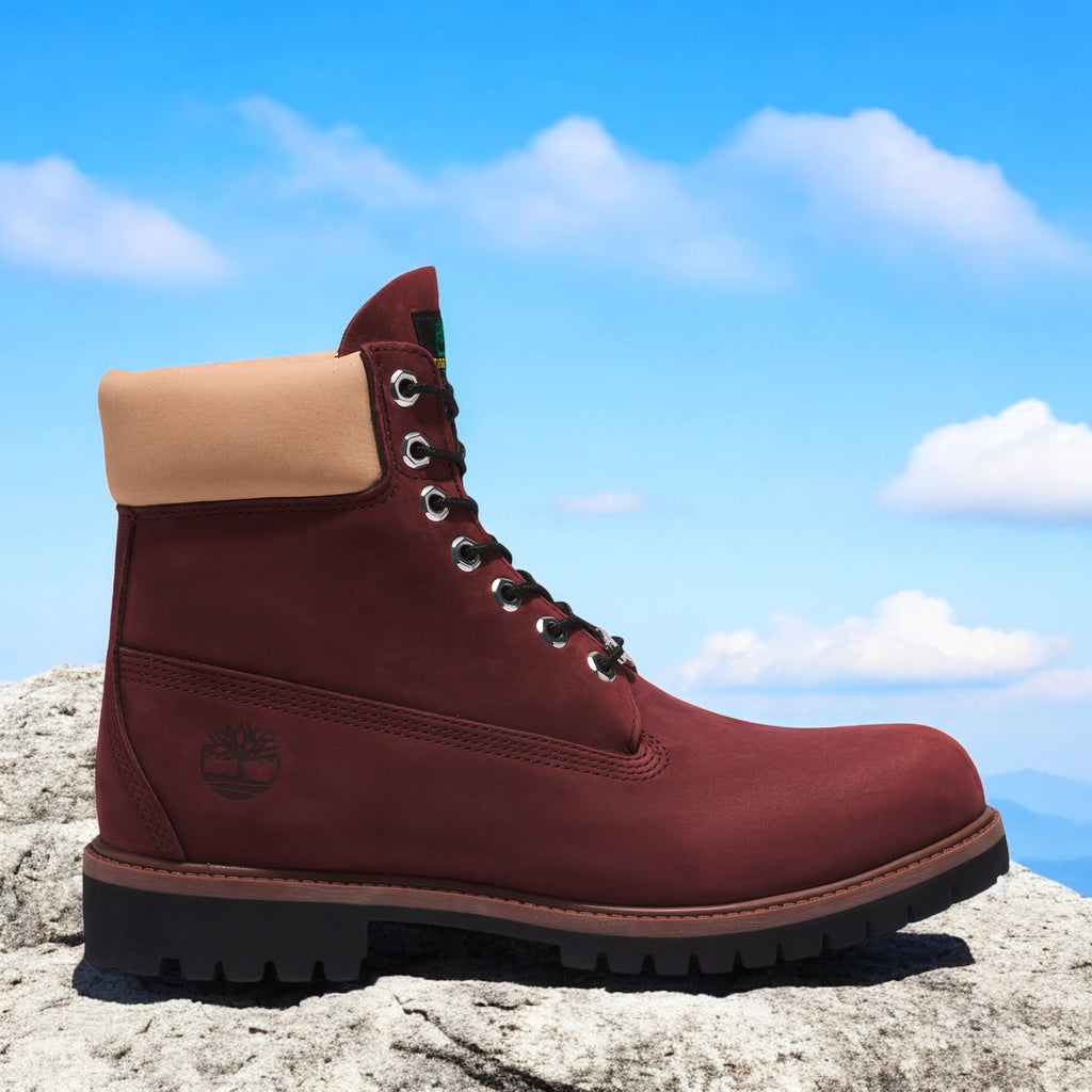 [TB0A2M1KC60] MENS TIMBERLAND 6 INCH PREMIUM BOOT 'BURGUNDY'