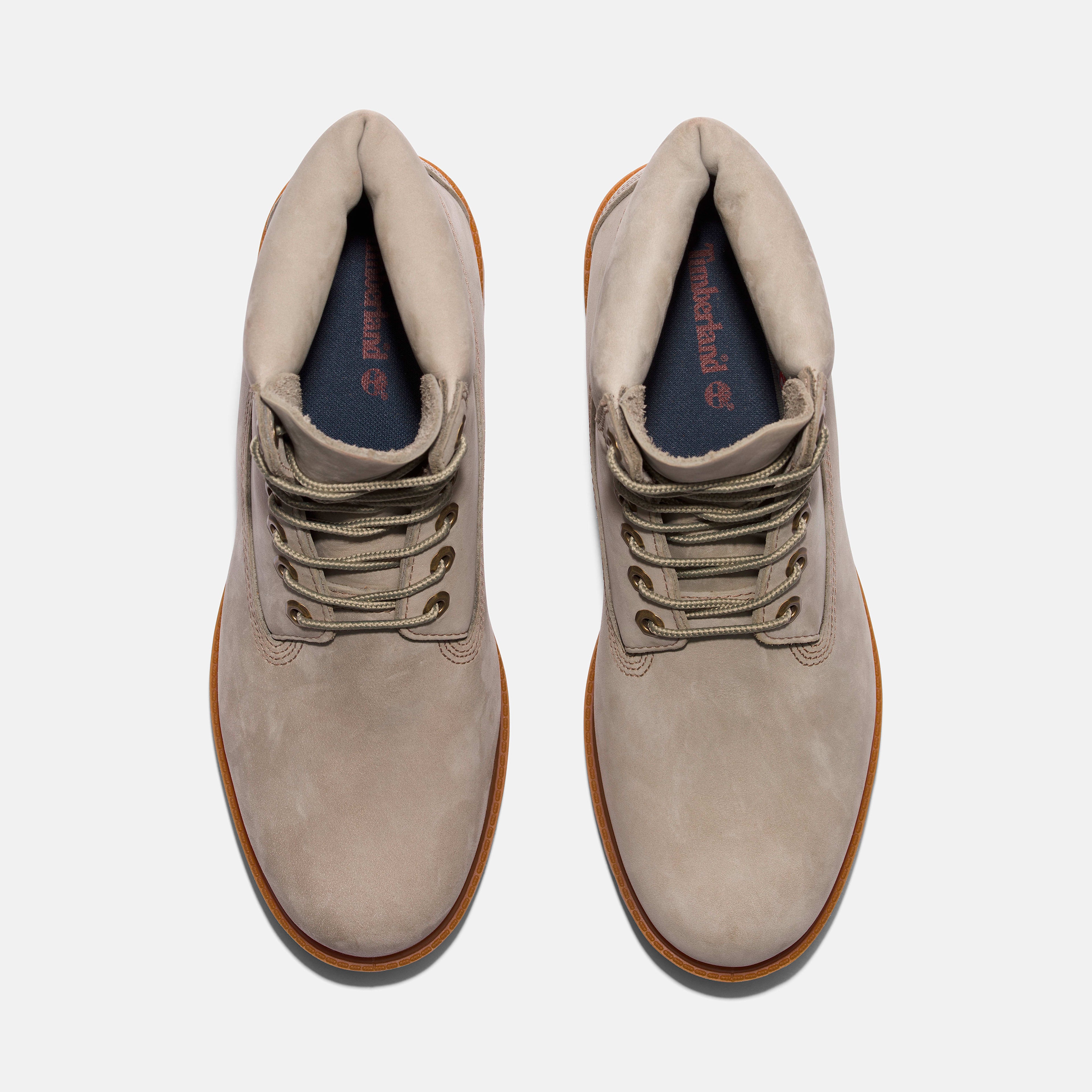 [TB0A2N8PEO2] MENS TIMBERLAND 6 INCH PREMIUM BOOT 'LIGHT TAUPE NUBUCK'
