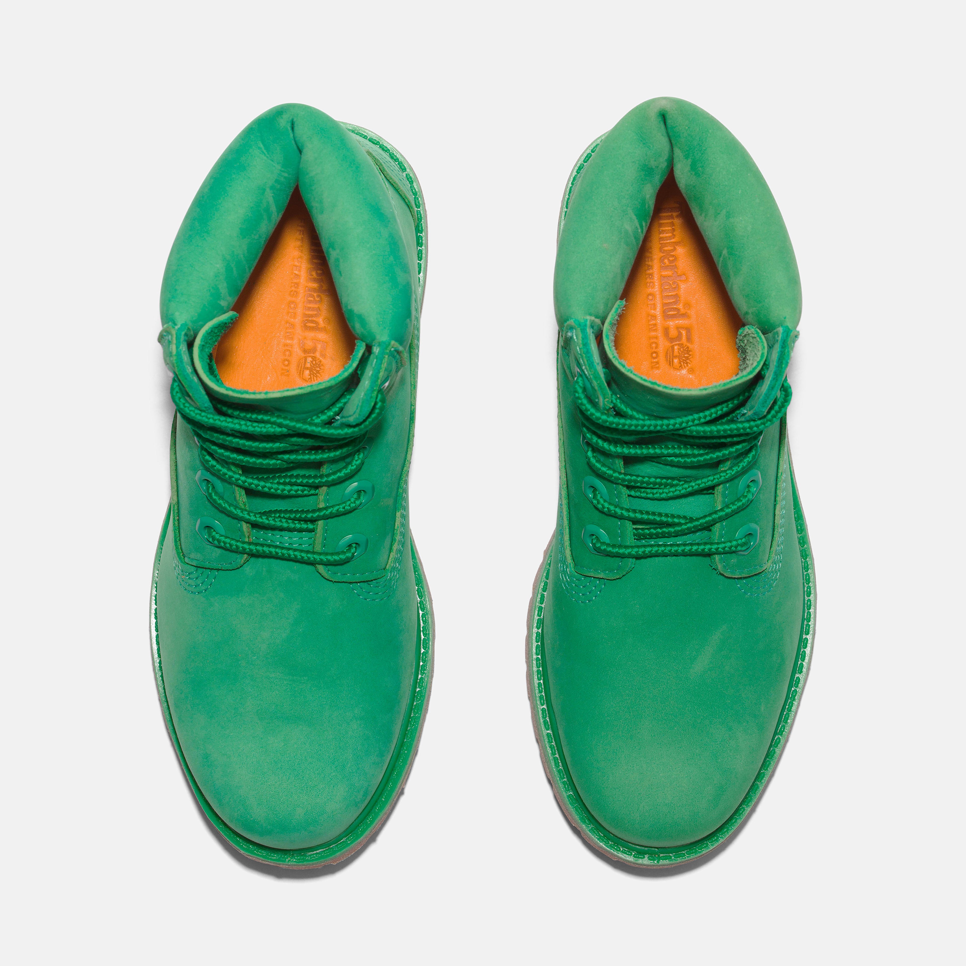 [TB0A413UJ30] WOMENS TIMBERLAND 6 INCH BOOT '50TH ANNIVERSARY - MEDIUM GREEN'