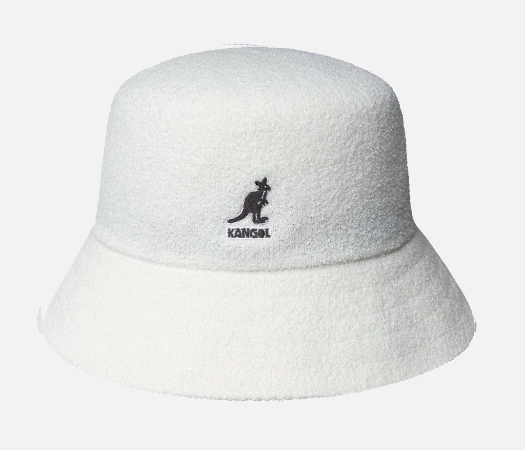[K3050ST-WH103] UNISEX KANGOL BERMUDA BUCKET