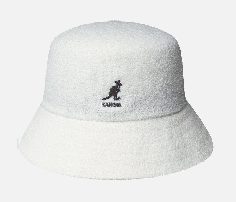 [K3050ST-WH103] UNISEX KANGOL BERMUDA BUCKET