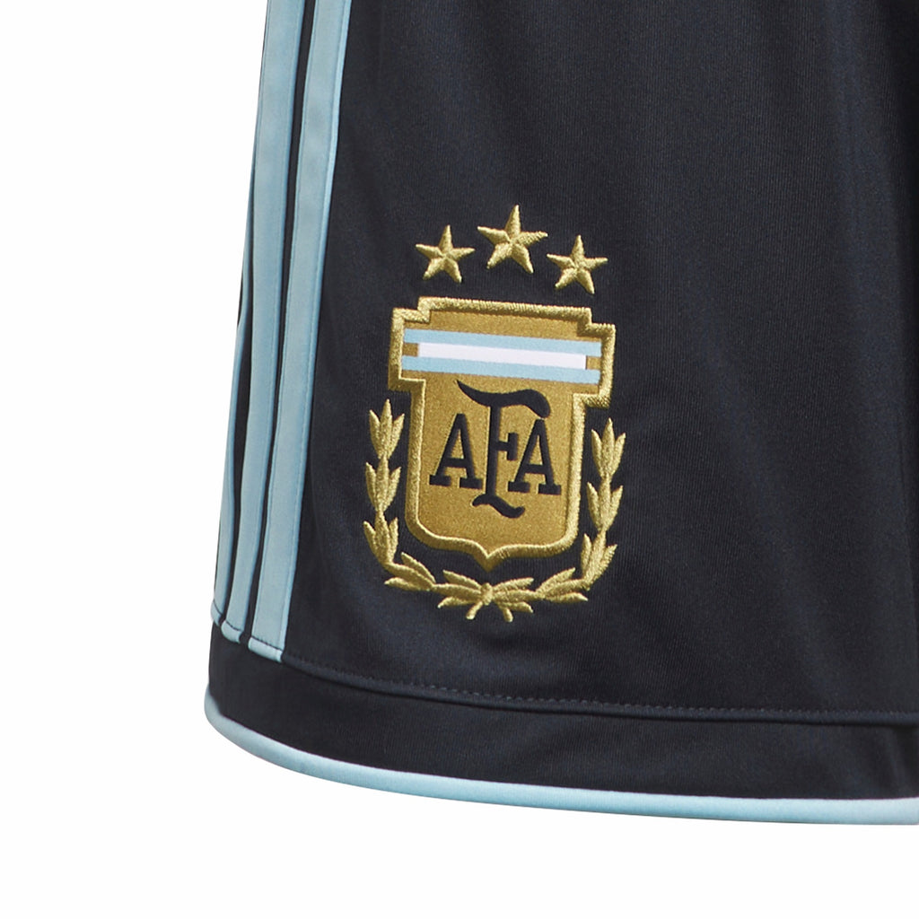 Youth Adidas Argentina 2026 Home Shorts 4
