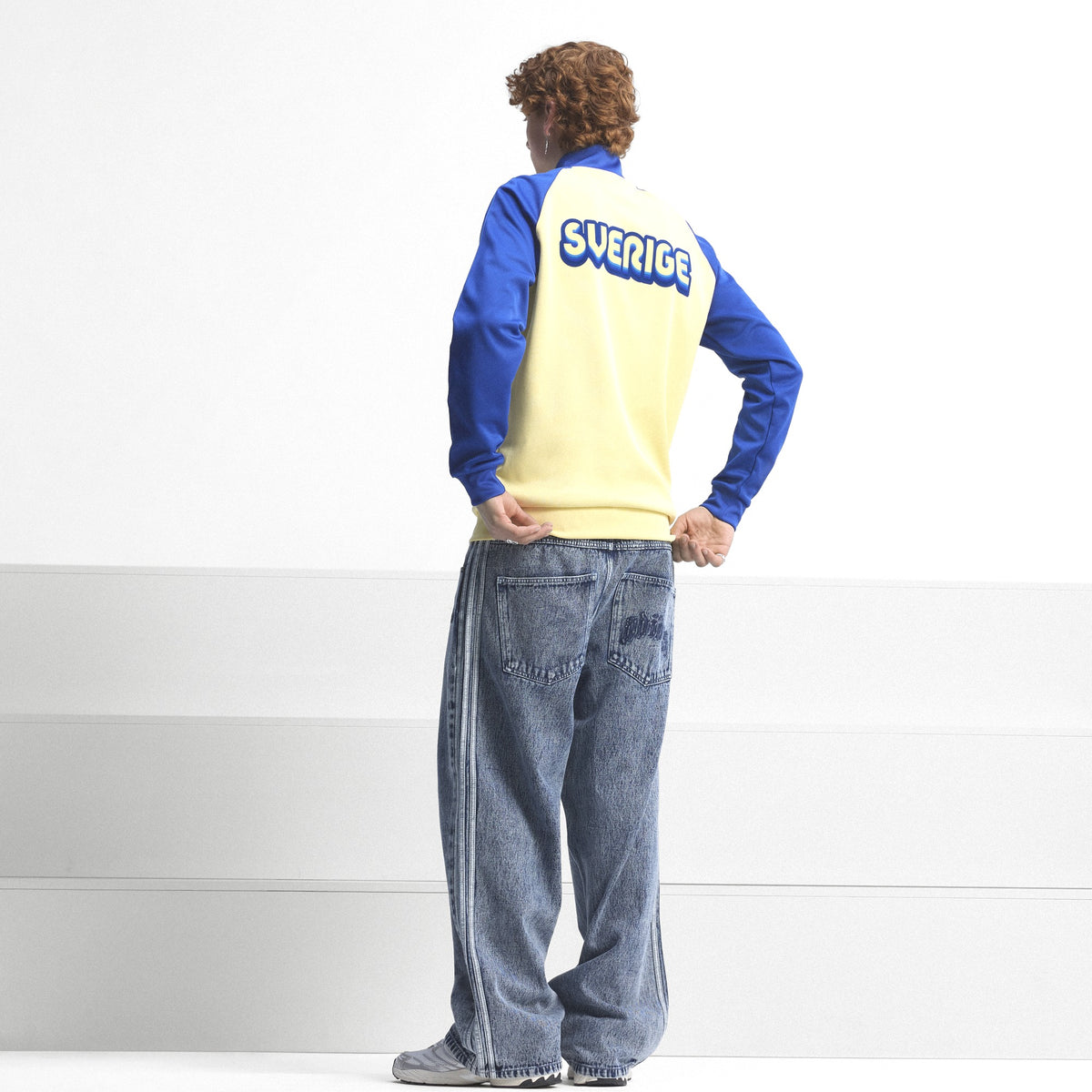 Mens Adidas Sweden Originals Track Top 3