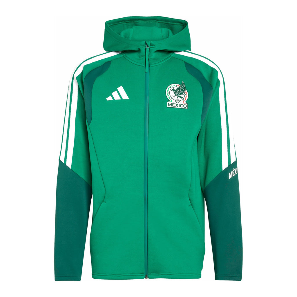 Mens Adidas Mexico 2026 Tiro Pro Full-Zip Hoodie 1