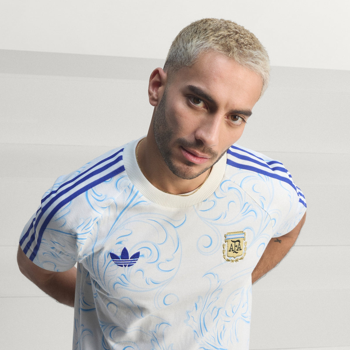 adidas Argentina Originals All-Over Print Tee KF0323