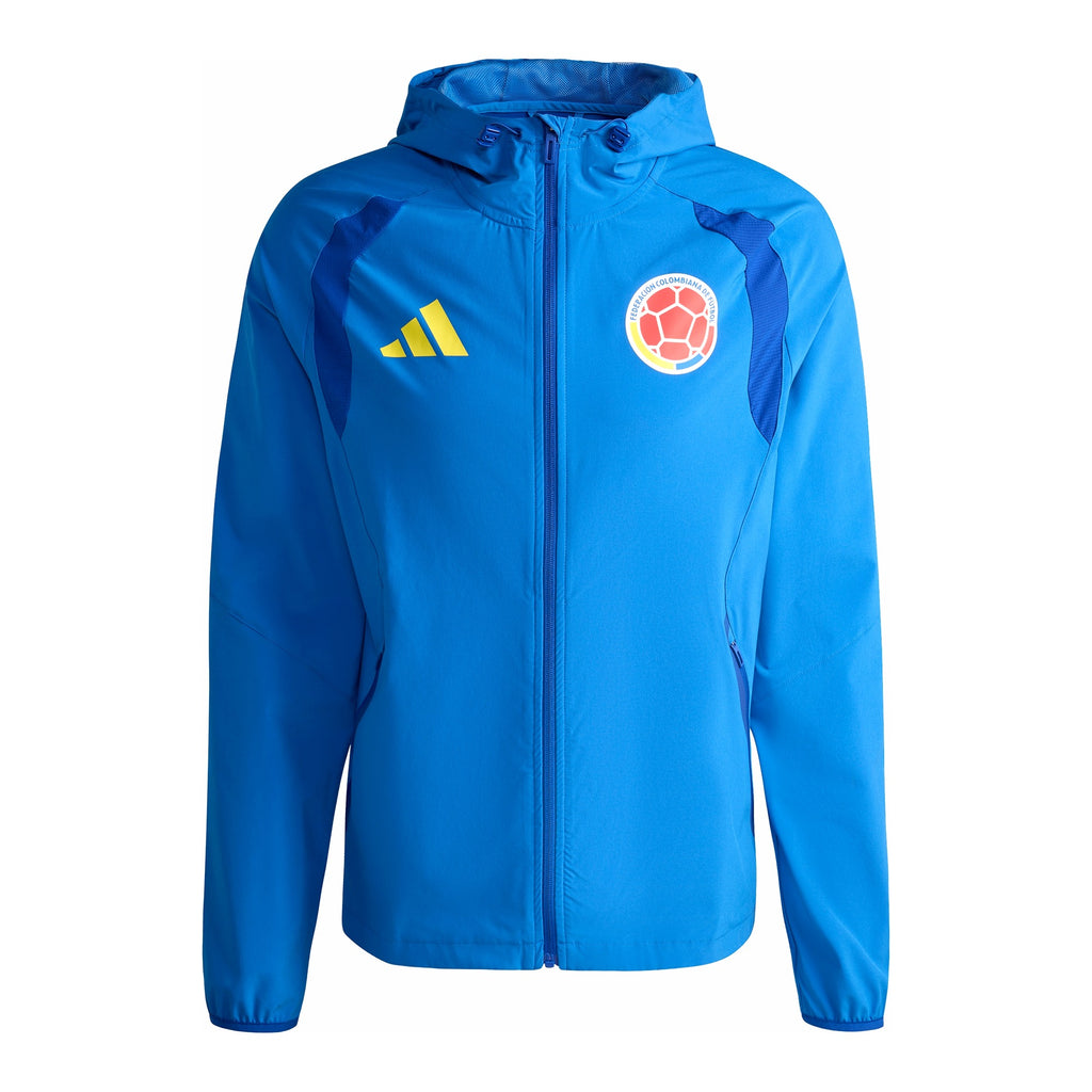 Mens Adidas Colombia Tiro Travel Full-Zip Windbreaker 1