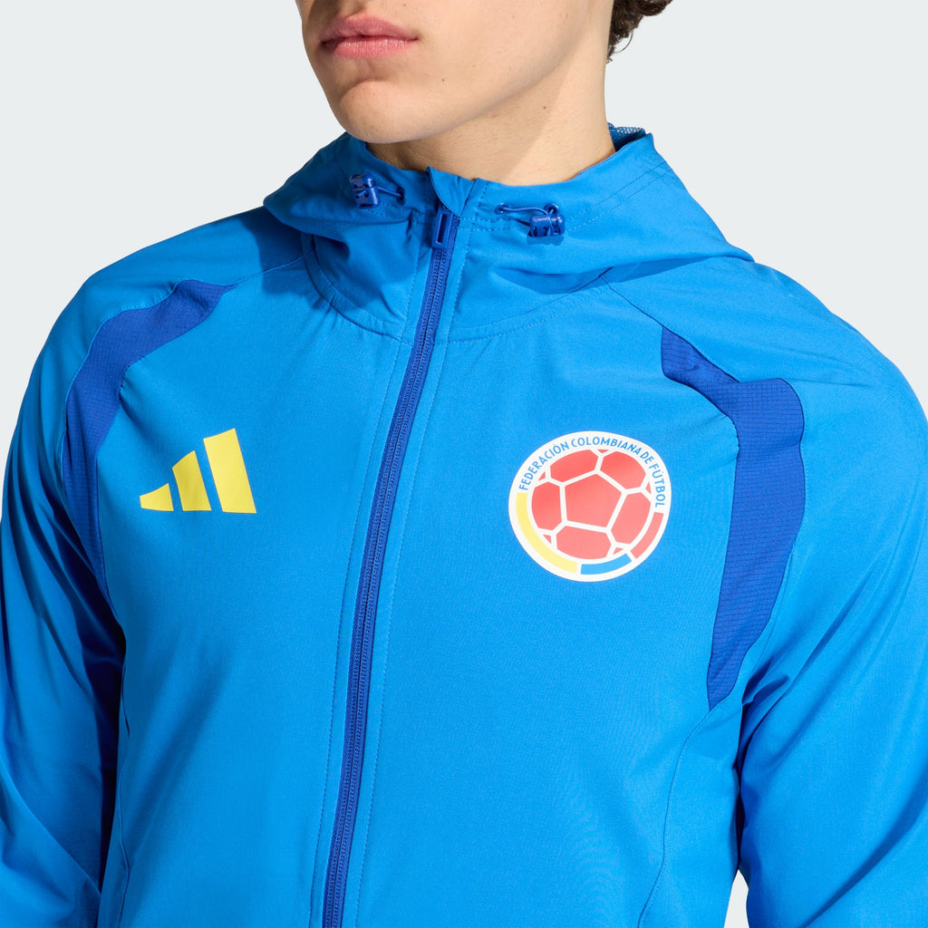 Mens Adidas Colombia Tiro Travel Full-Zip Windbreaker 5