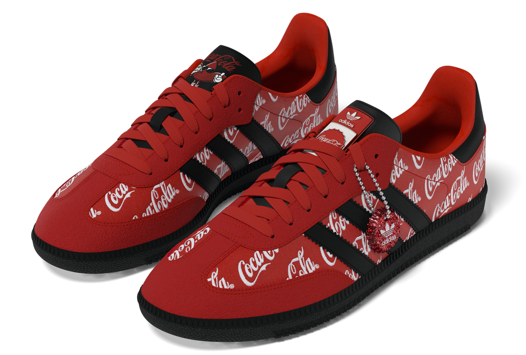 [KH6893] MENS ADIDAS SAMBA OG 'COCA-COLA RED'
