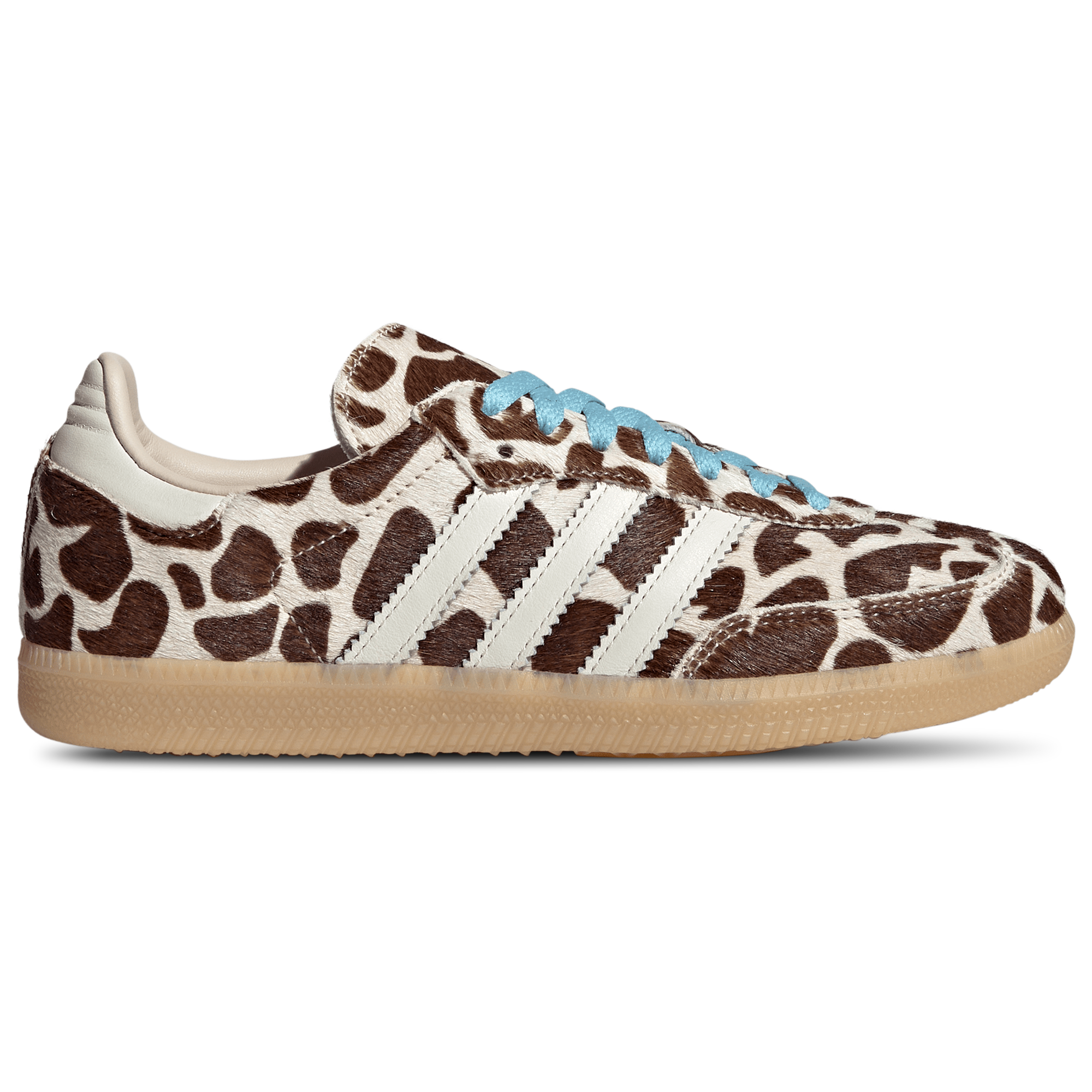 [KI6669] WOMENS ADIDAS SAMBA OG 'GIRAFFE PRINT CRYSTAL LINEN'