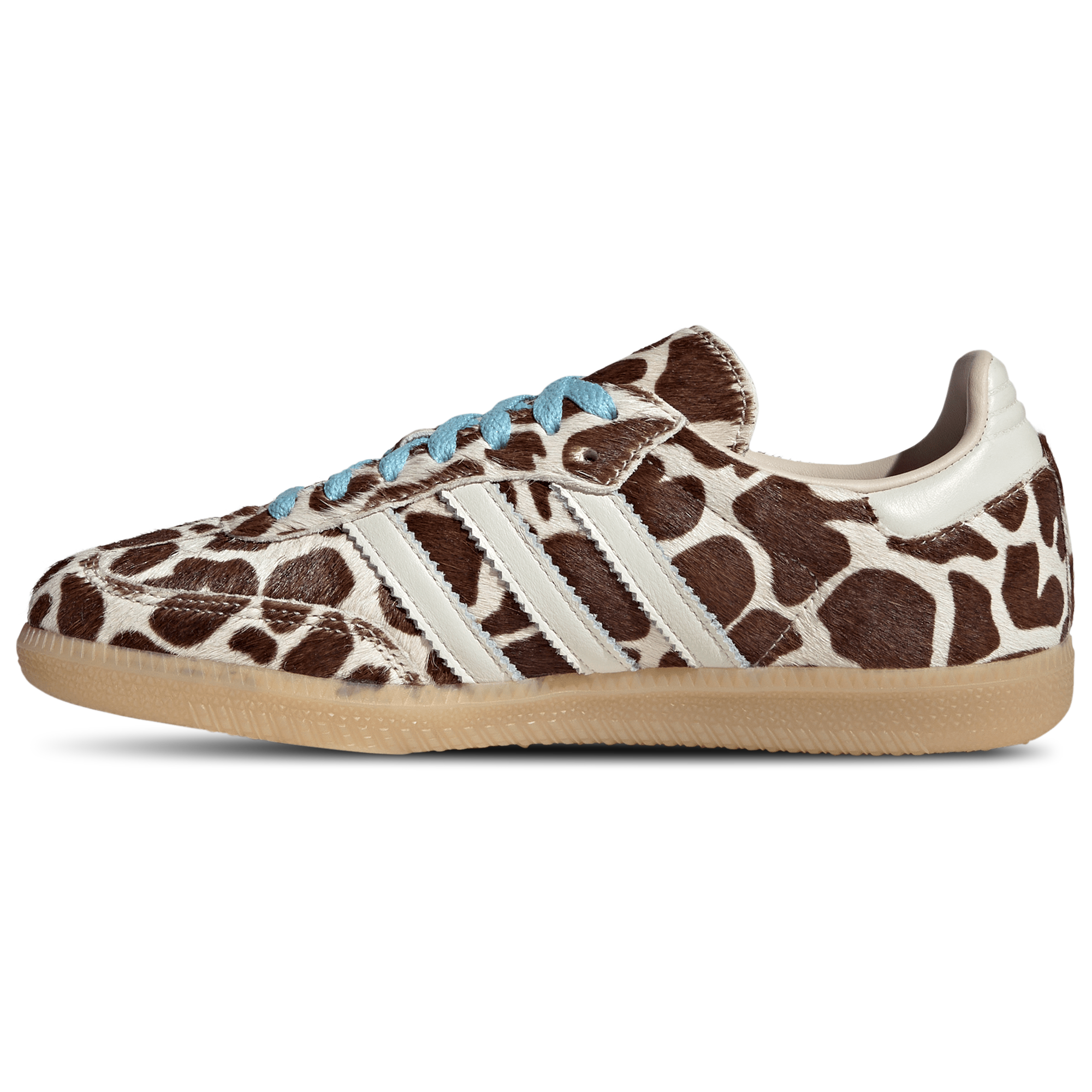 [KI6669] WOMENS ADIDAS SAMBA OG 'GIRAFFE PRINT CRYSTAL LINEN'