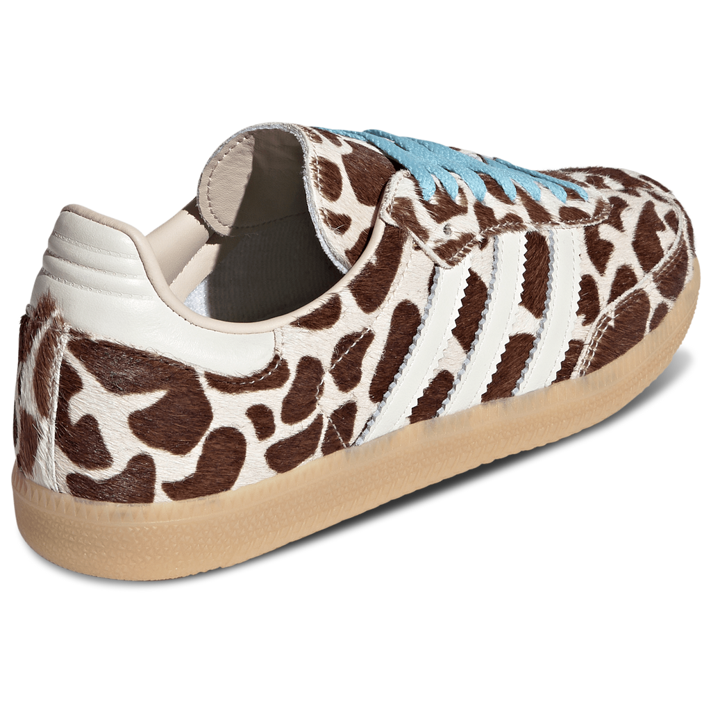 [KI6669] WOMENS ADIDAS SAMBA OG 'GIRAFFE PRINT CRYSTAL LINEN'