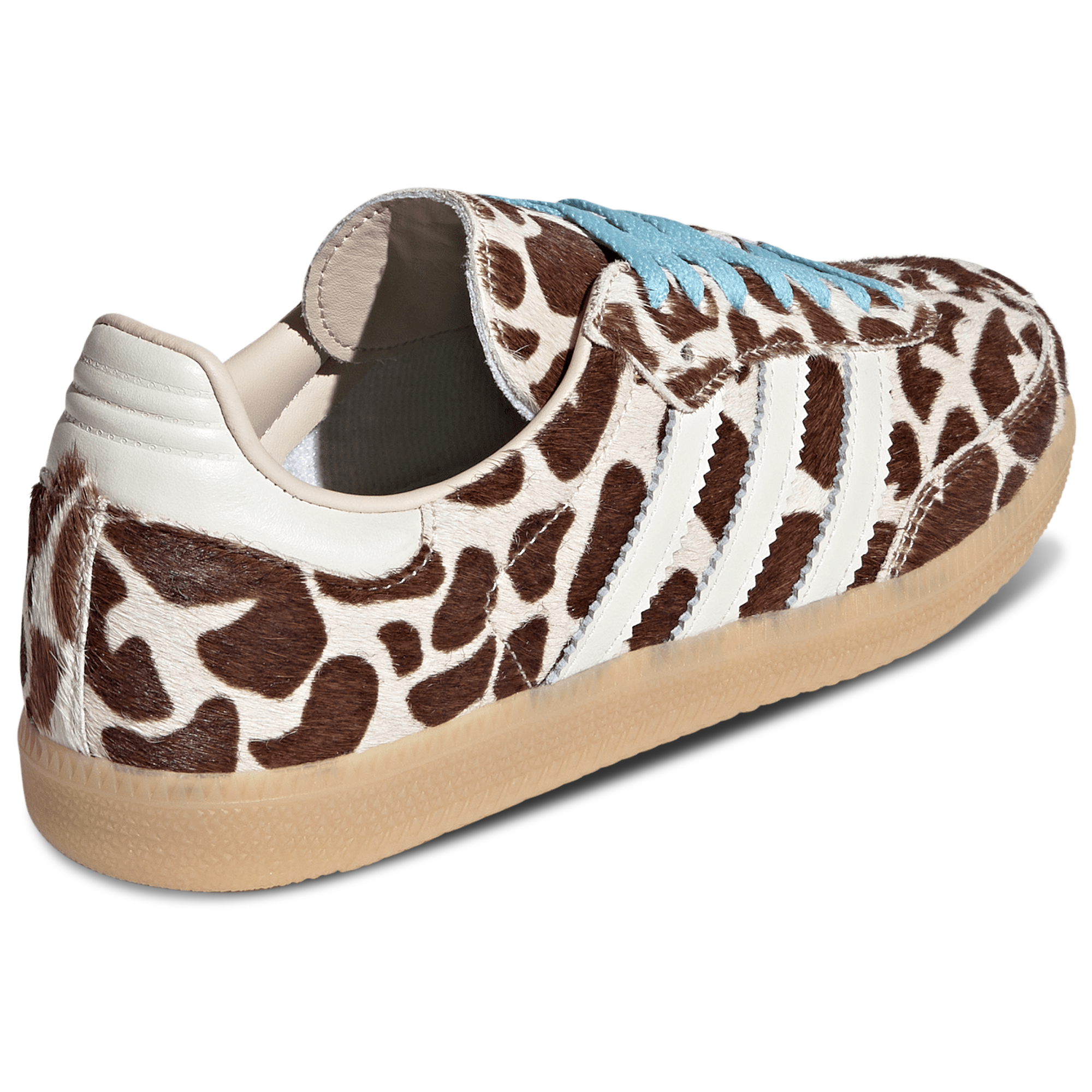 [KI6669] WOMENS ADIDAS SAMBA OG 'GIRAFFE PRINT CRYSTAL LINEN'