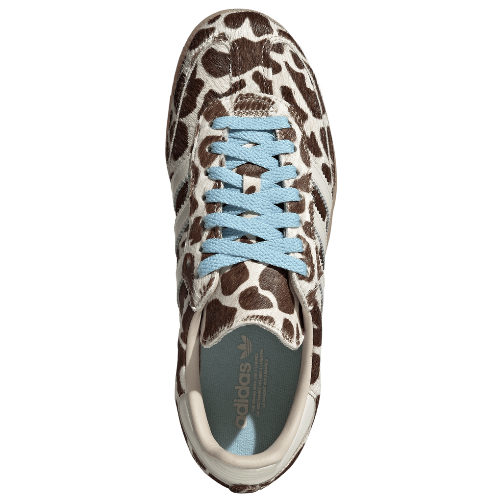 [KI6669] WOMENS ADIDAS SAMBA OG 'GIRAFFE PRINT CRYSTAL LINEN'