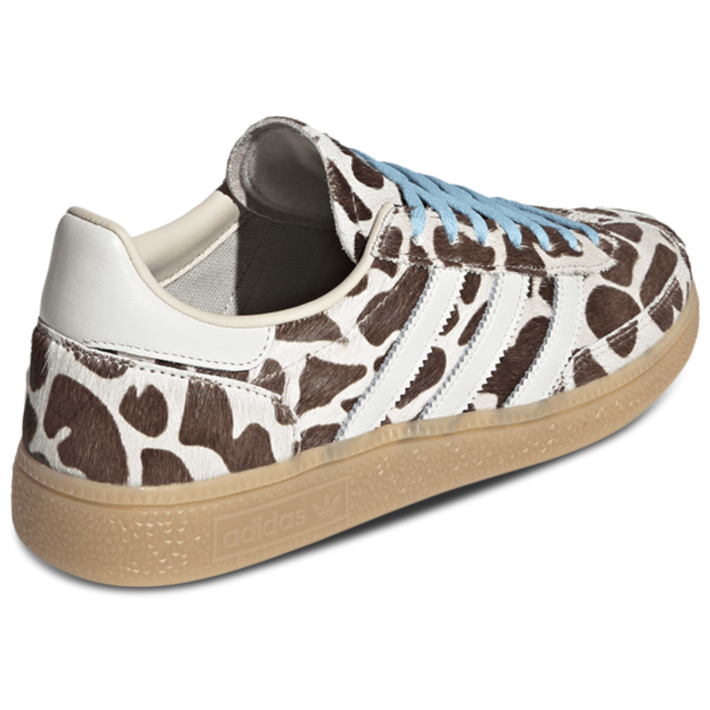 [KI6677] WOMENS ADIDAS HANDBALL SPEZIAL 'COW PRINT CRYSTAL LINEN'