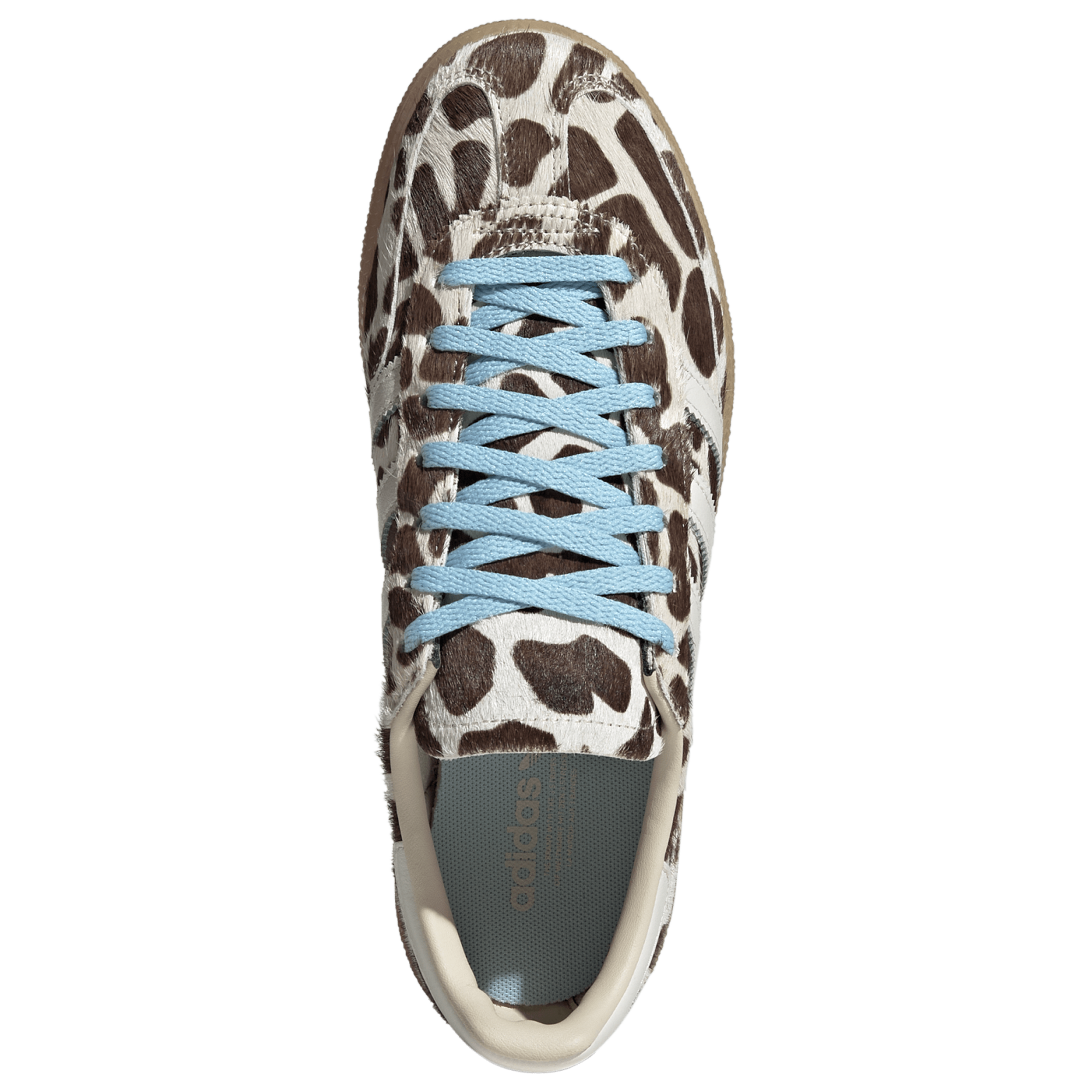 [KI6677] WOMENS ADIDAS HANDBALL SPEZIAL 'COW PRINT CRYSTAL LINEN'