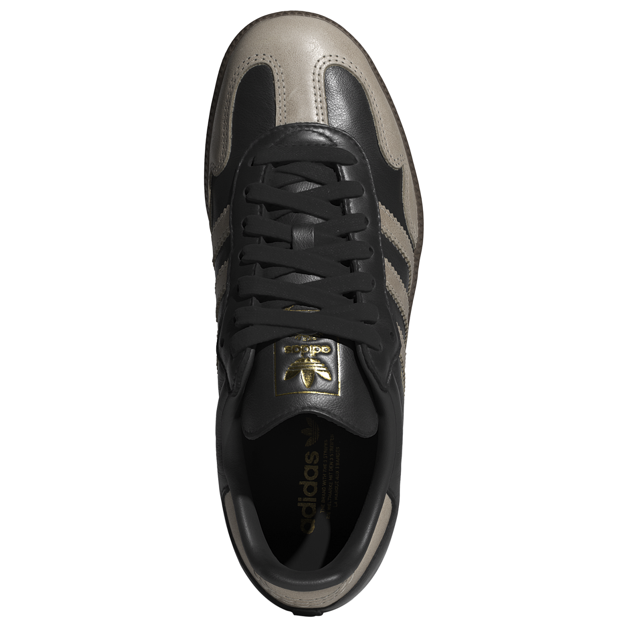[KJ0995] WOMENS ADIDAS SAMBA OG 'BLACK WONDER BEIGE'