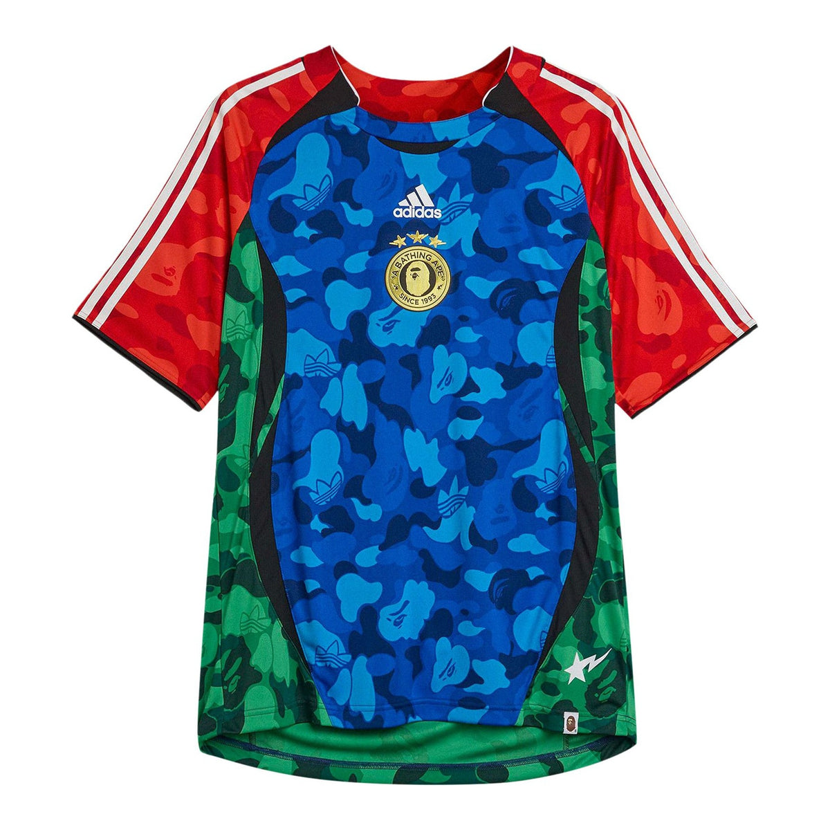 Mens Adidas Bape Teamgeist Tee (Home) 1