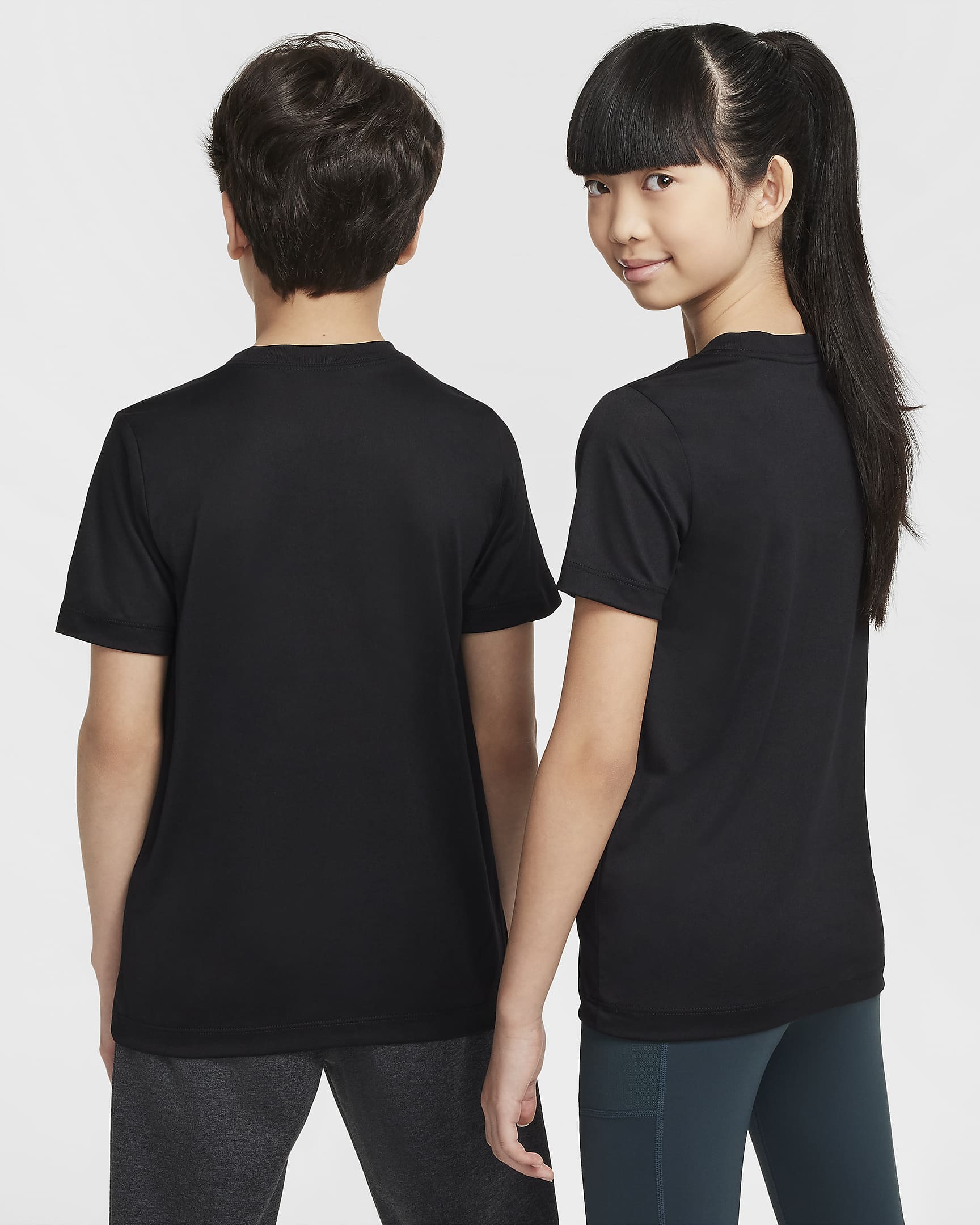 [FZ5198-010] Youth Nike LEGEND Long-Sleeve Dri-Fit T-SHIRT TEE SHIRT