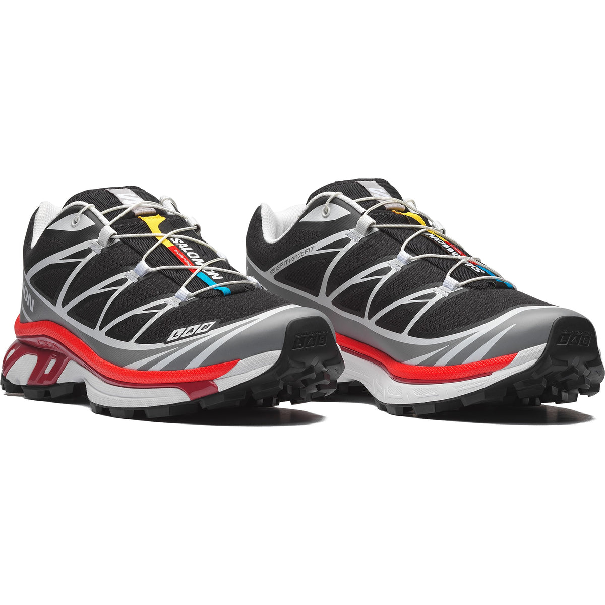 [L49211000] MENS SALOMON XT-6 'ALLOY BLACK LAVA FALLS' - 4