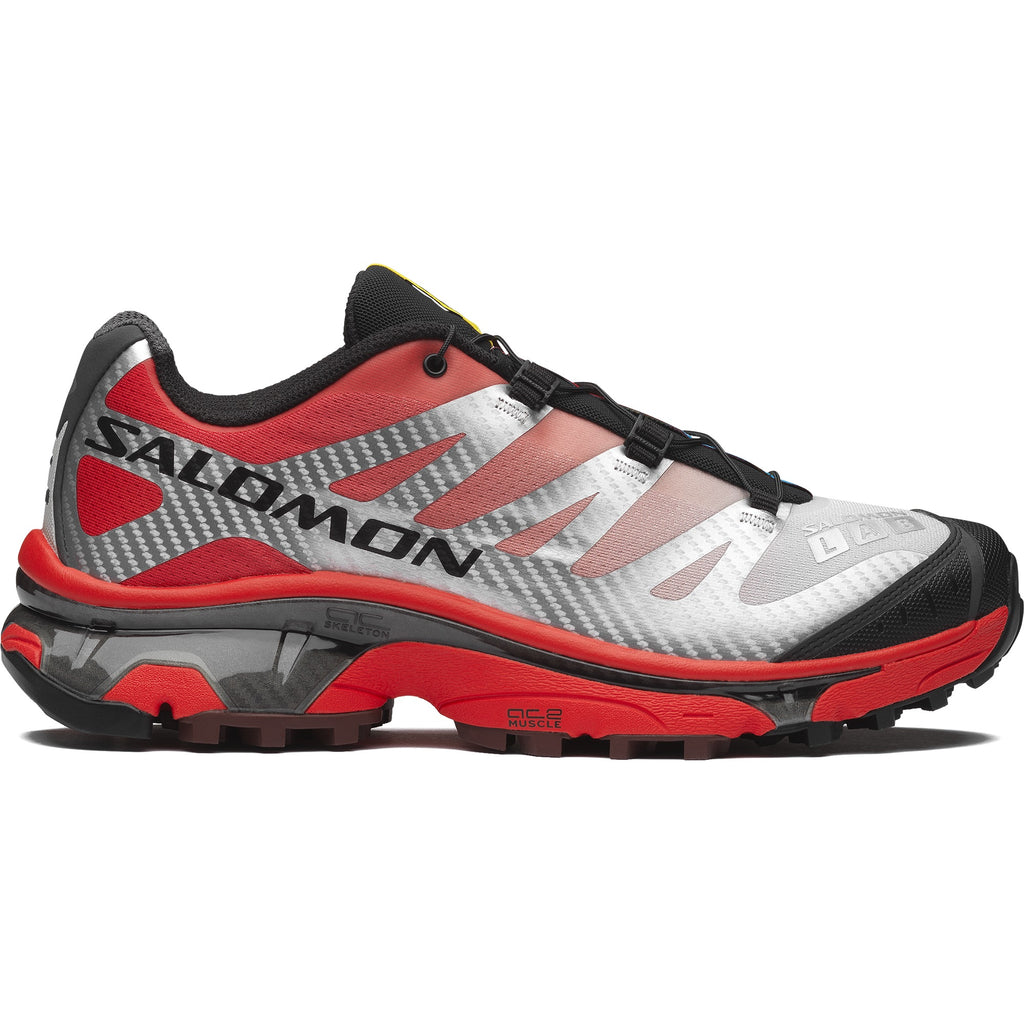 [L49217000] MENS SALOMON XT-4 OG 'SILVER BLACK FIERY RED' - 1