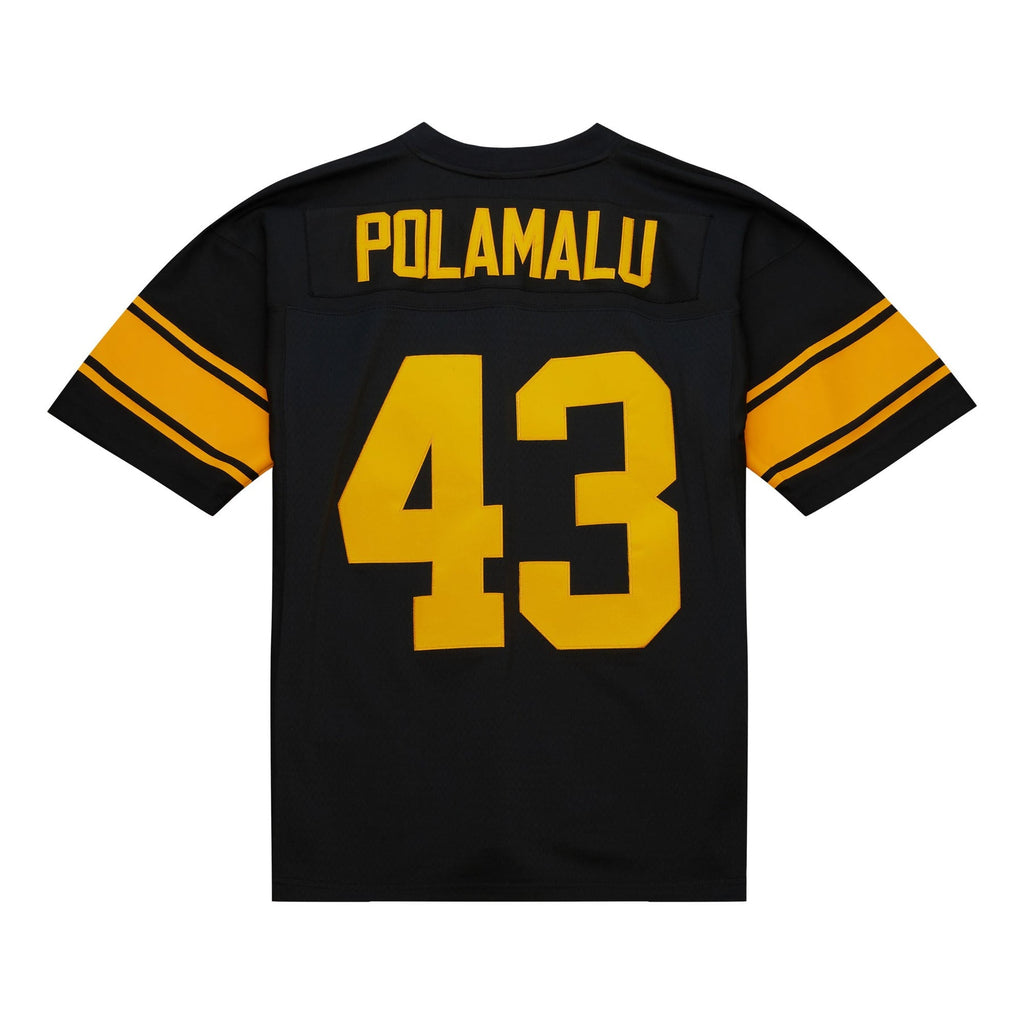 Mens Mitchell & Ness NFL ALTERNATE JERSEY STEELERS 2008 TROY POLAMALU