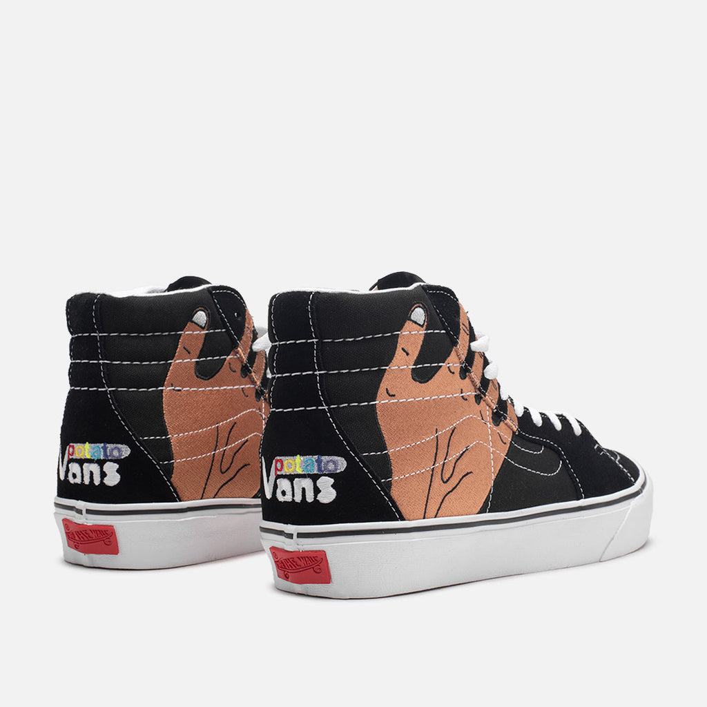 [VN0A5EE7B7H] Mens Vans VAULT UA SK8-HI VR3 LX 'IMRAN POTATO BLACK'