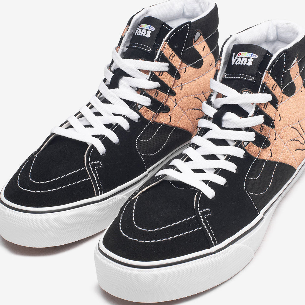 [VN0A5EE7B7H] Mens Vans VAULT UA SK8-HI VR3 LX 'IMRAN POTATO BLACK'