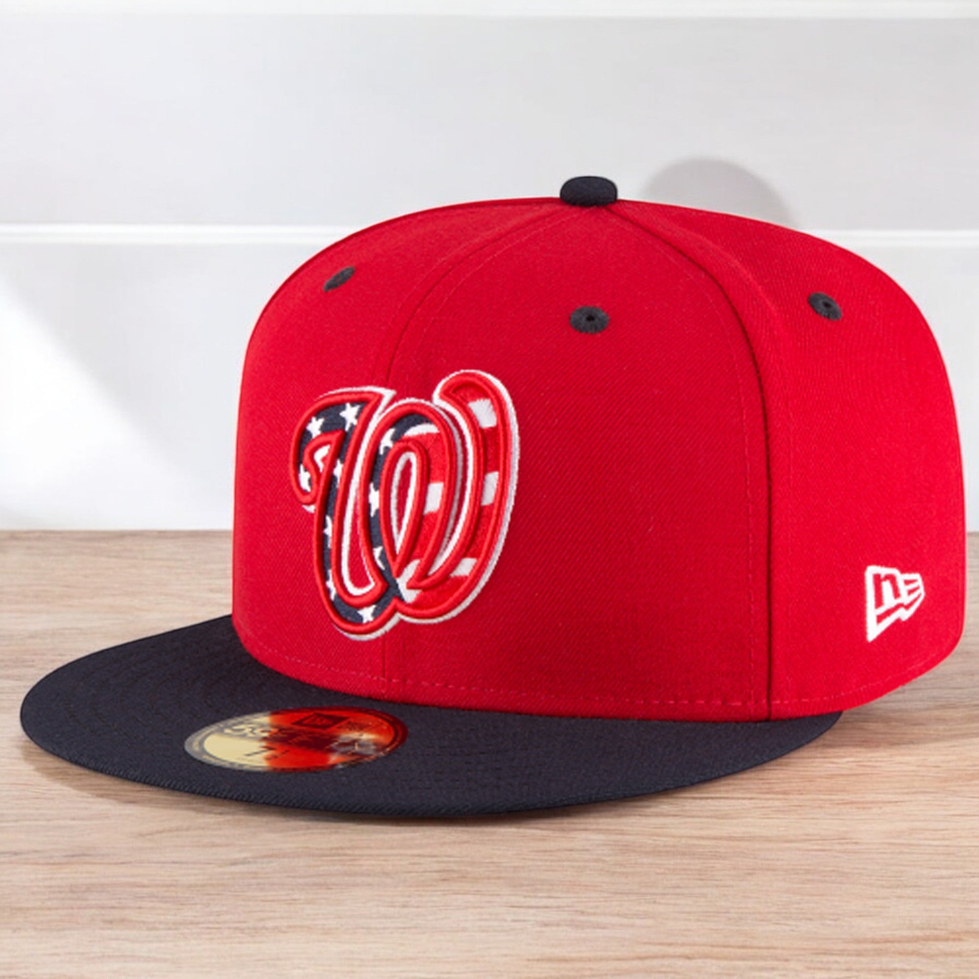 [70347947] Mens New Era MLB 59Fifty Authentic Fitted Cap - Washington Nationals
