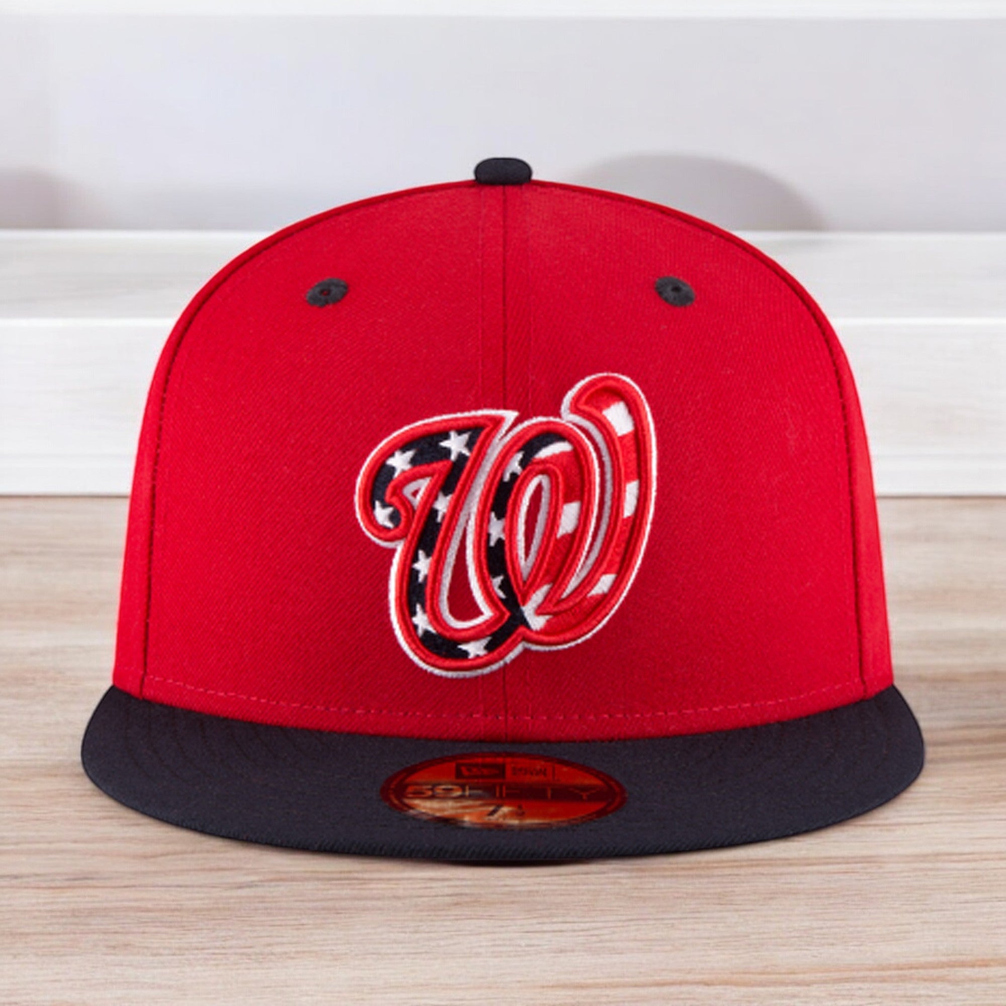 [70347947] Mens New Era MLB 59Fifty Authentic Fitted Cap - Washington Nationals