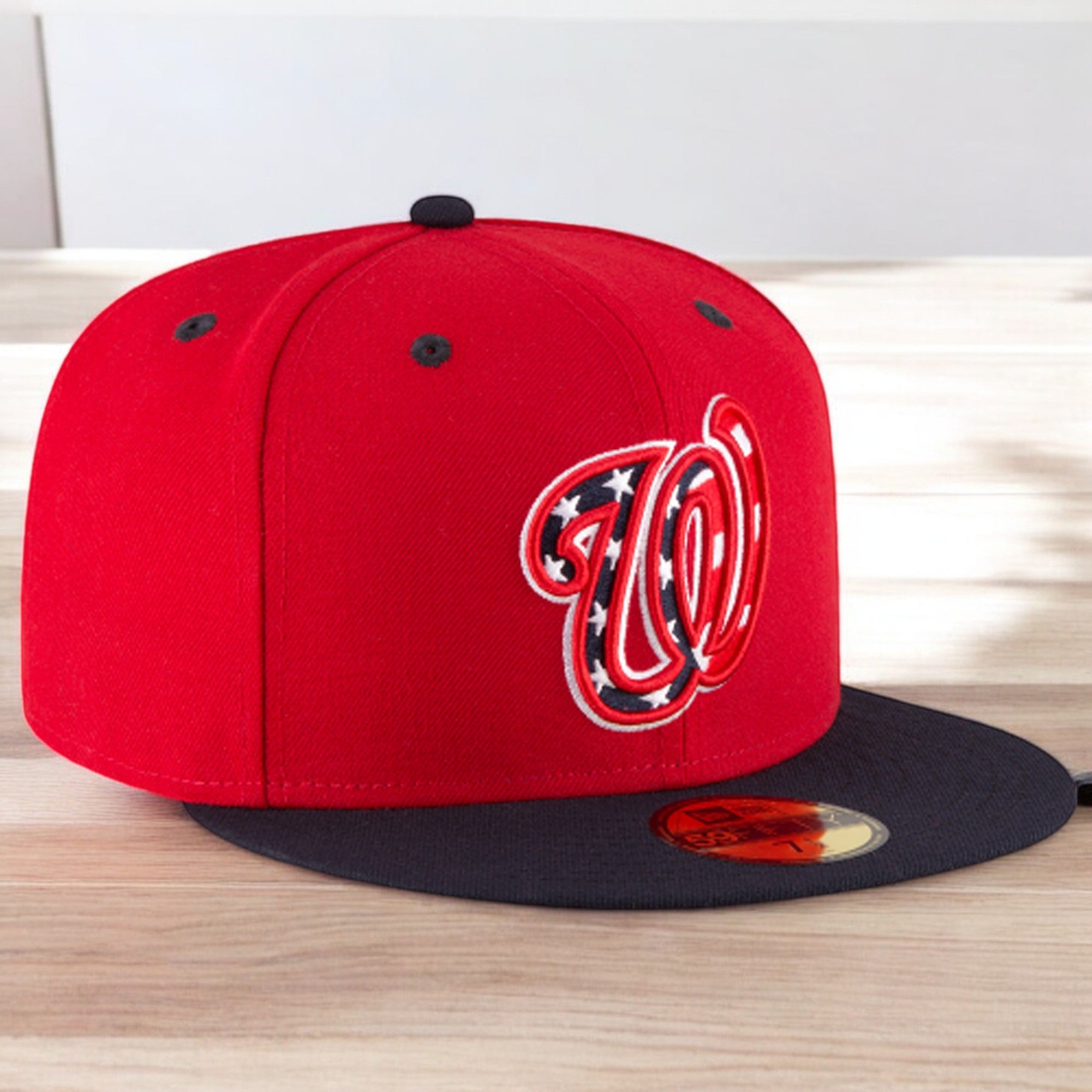[70347947] Mens New Era MLB 59Fifty Authentic Fitted Cap - Washington Nationals