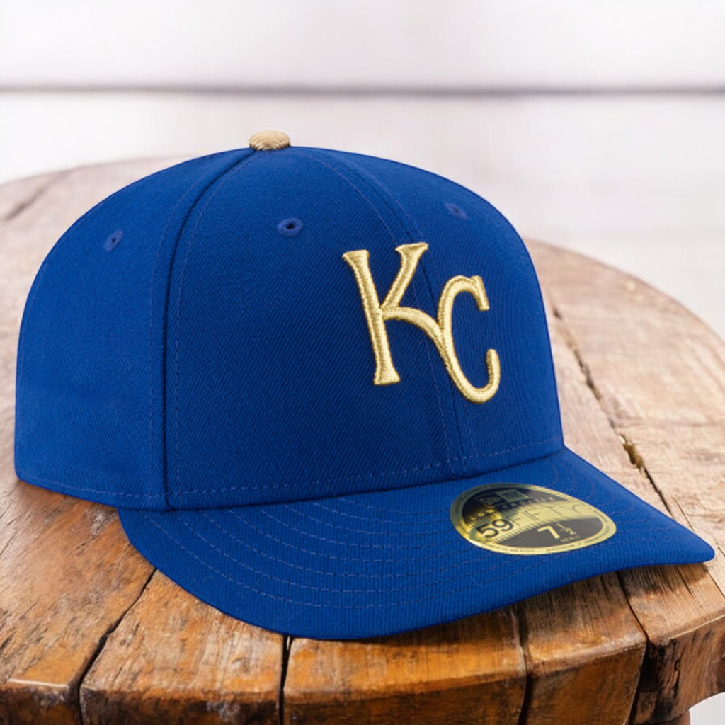 [70360674] Mens New Era MLB Low Profile Authentic 59Fifty - Kansas City Royals
