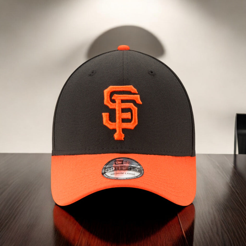 [10975794] Mens New Era MLB 39Thirty Stretch Fit Cap - San Francisco Giants
