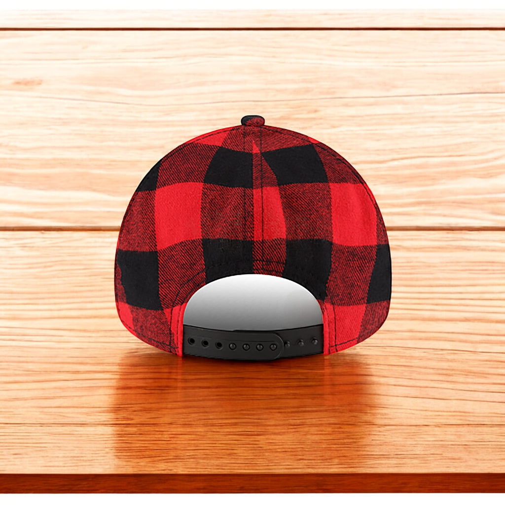 [12593560] Mens New Era MLB 9Forty Red Flannel Snapback - Los Angeles Dodgers