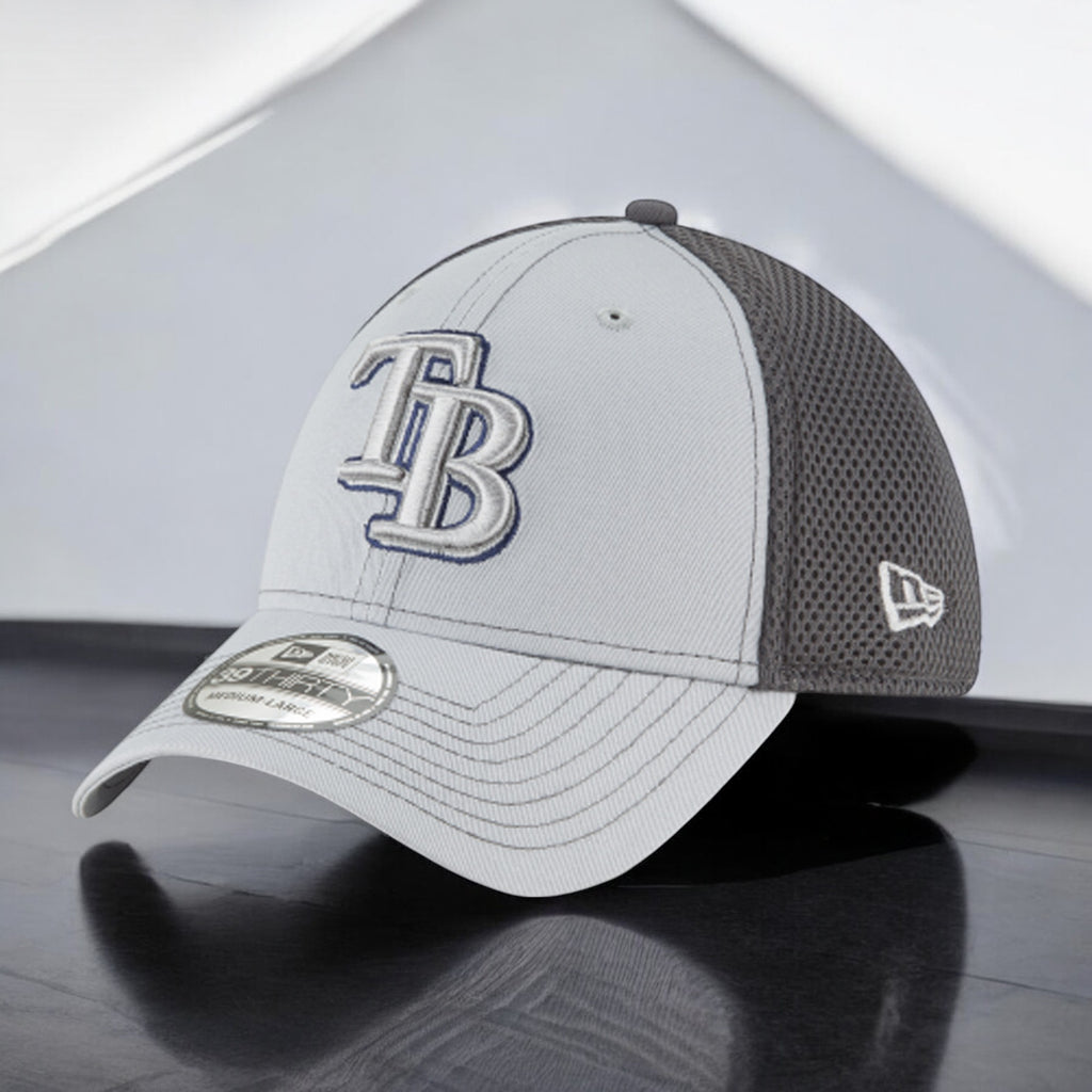 [11594963] Mens New Era MLB 39Thirty Neo Flex Fit Cap - Tampa Bay Rays